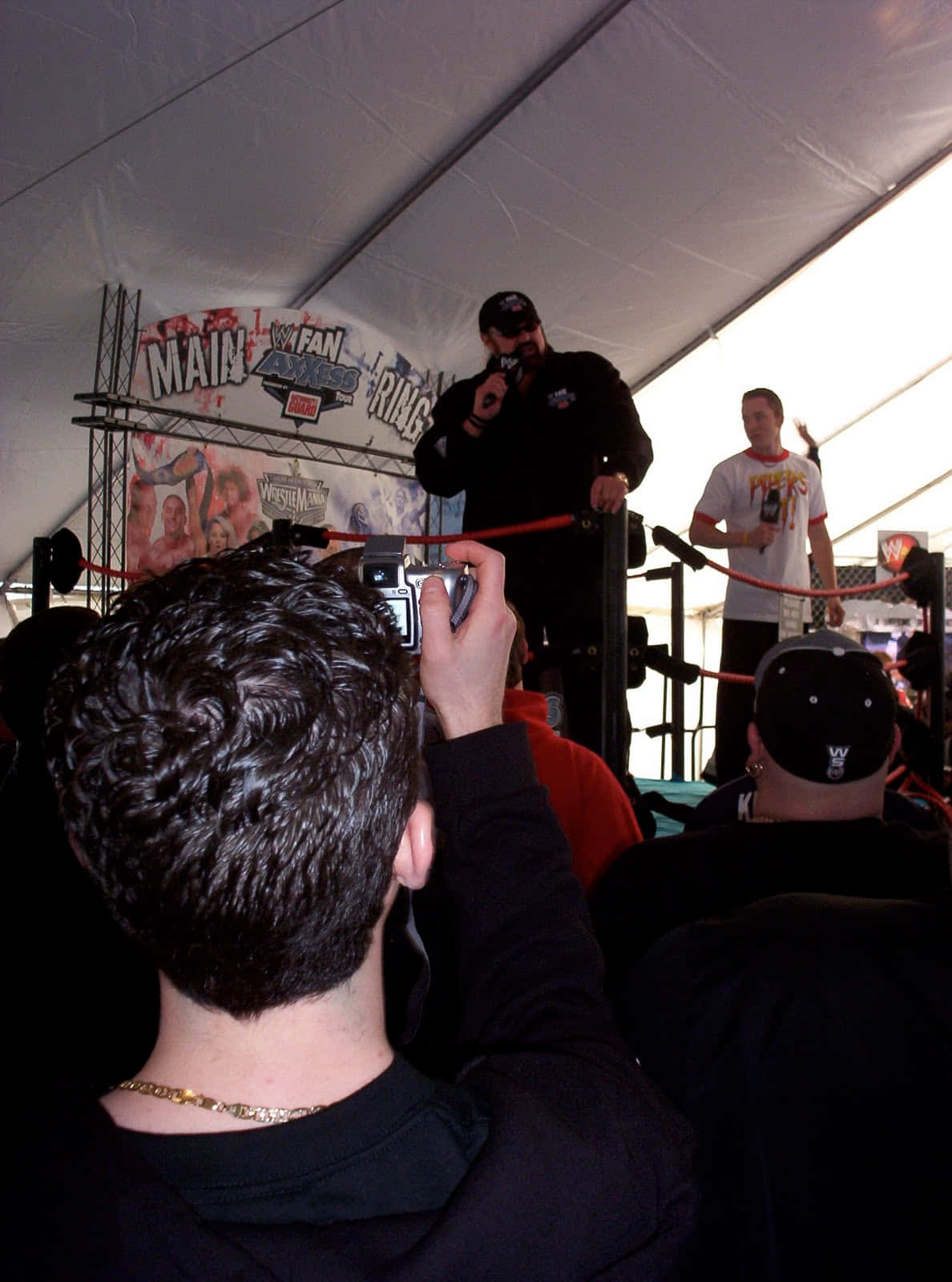 Hillbilly Jim In Wwe Event 2006 Background