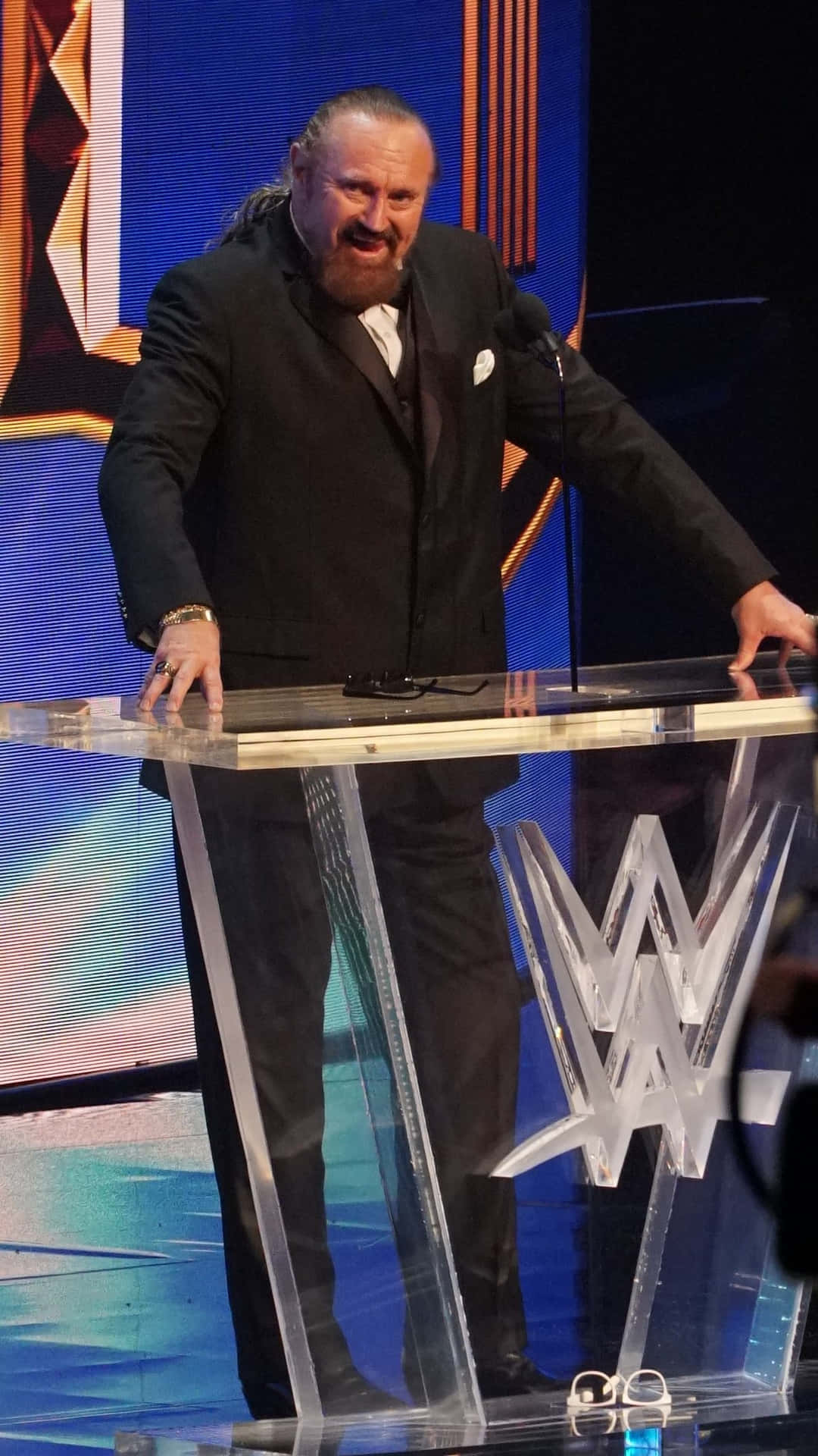 Hillbilly_ Jim_ W W E_ Hall_of_ Fame_ Speech Background
