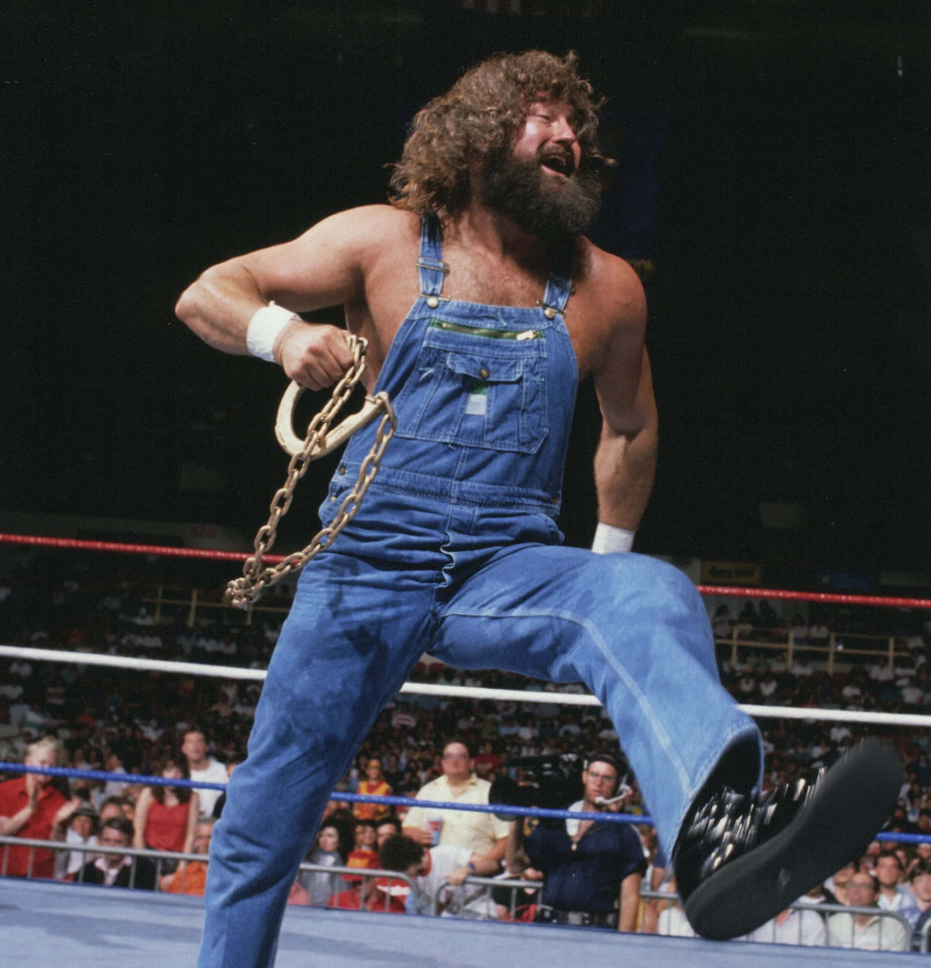 Hillbilly Jim Wrestling Action