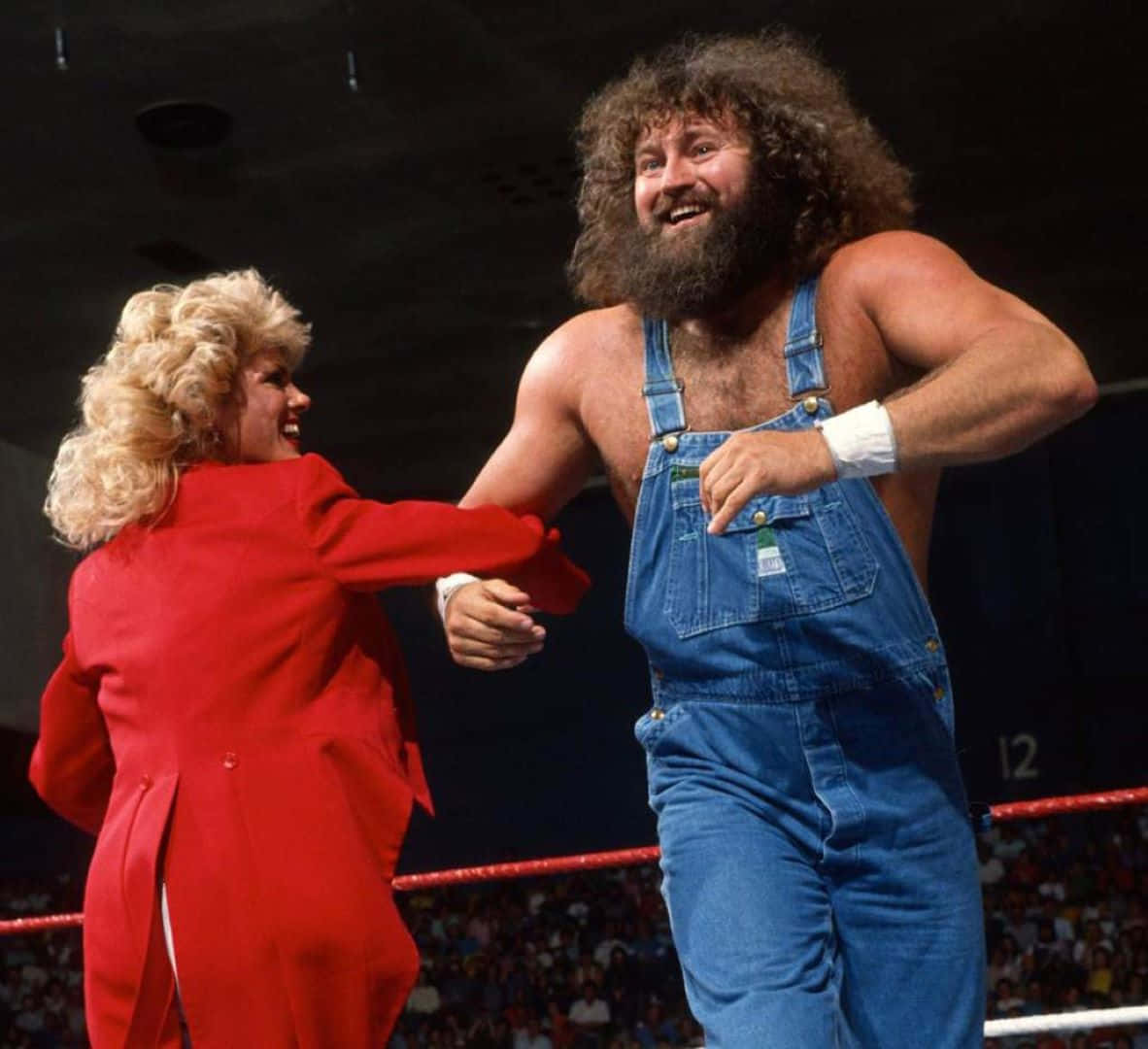 Hillbilly Jim Wrestling Event Background