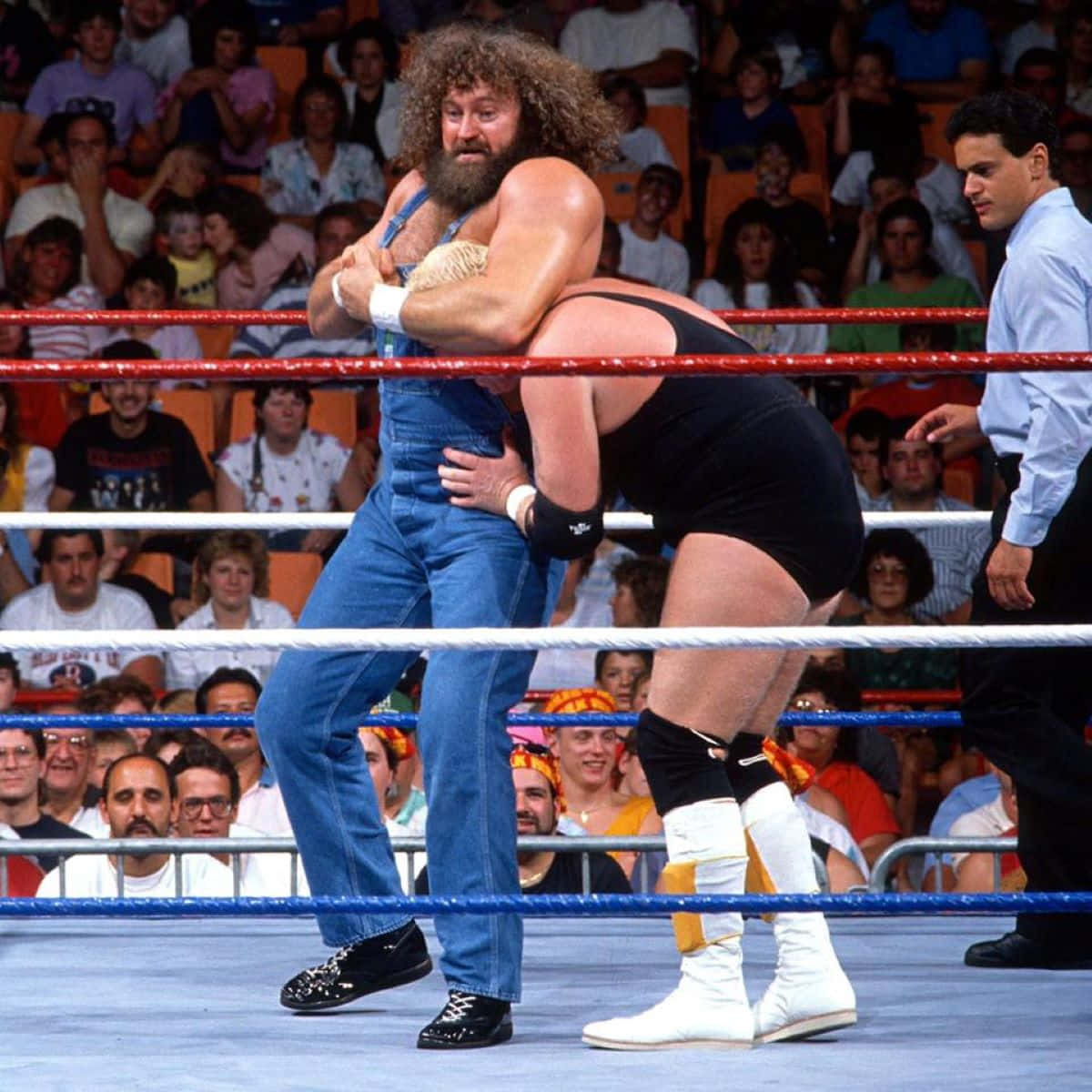 Hillbilly Jim Wrestling Match Background