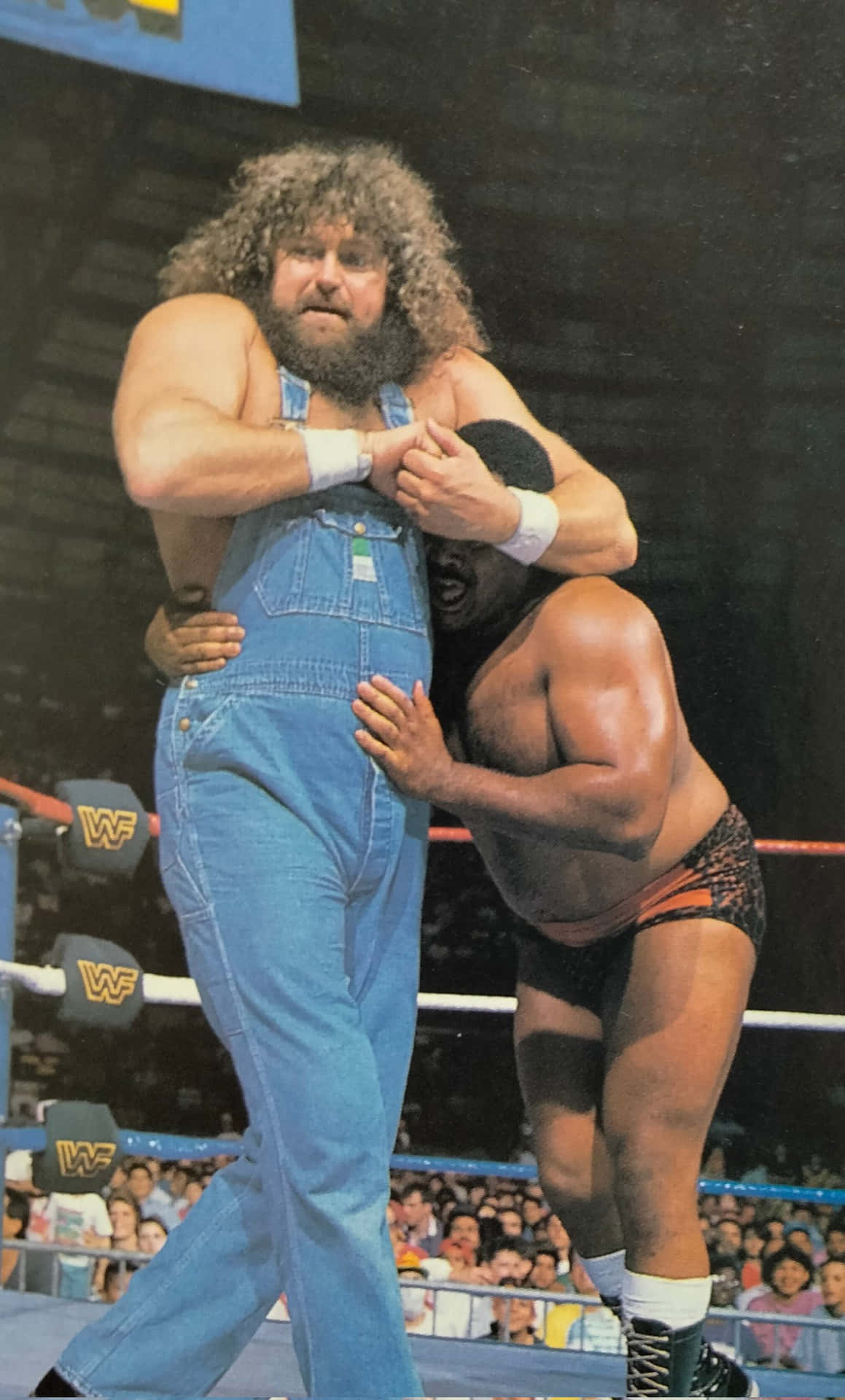 Hillbilly Jim Wrestling Match Background