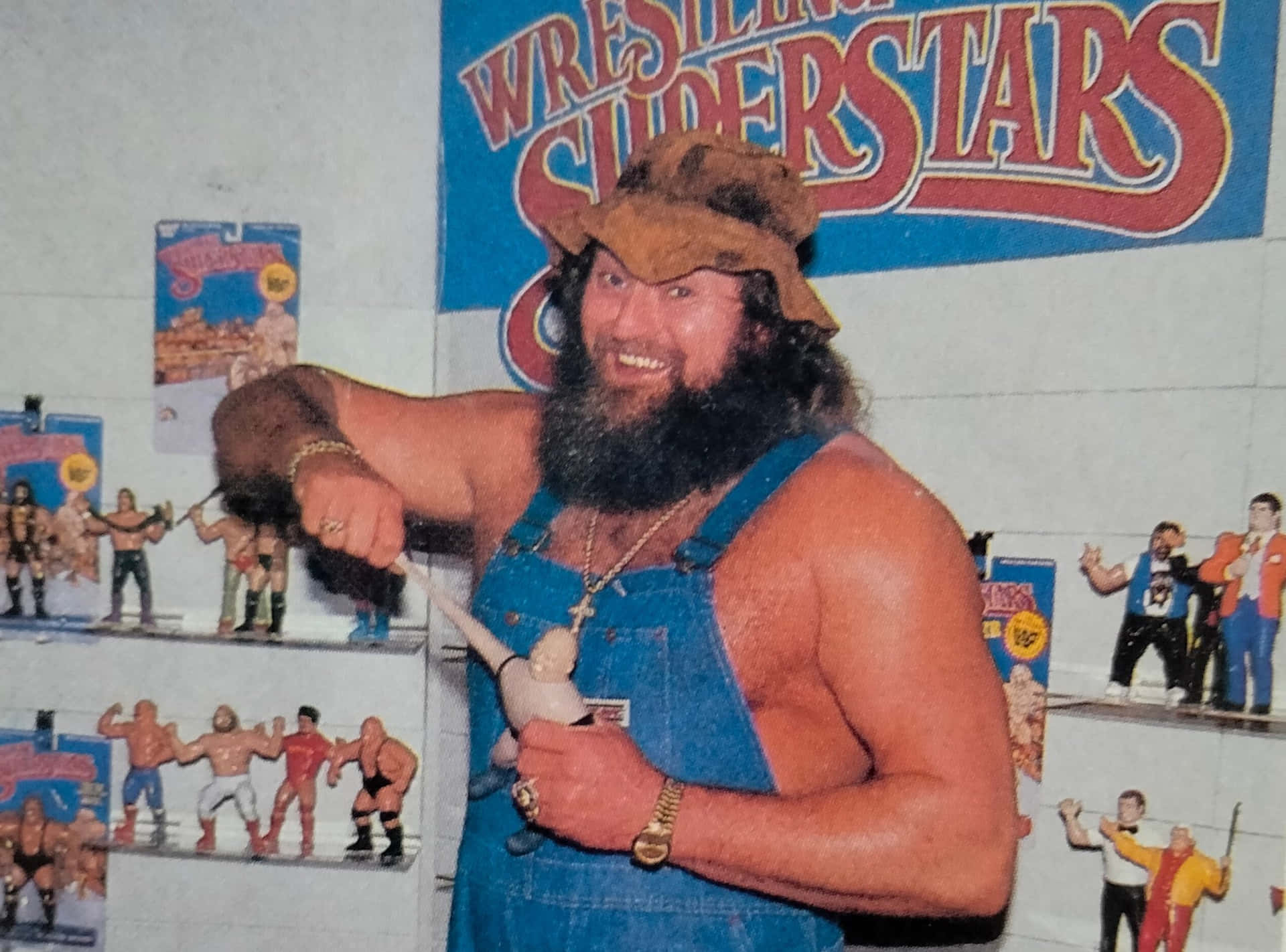 Hillbilly Jim Wrestling Superstars Backdrop