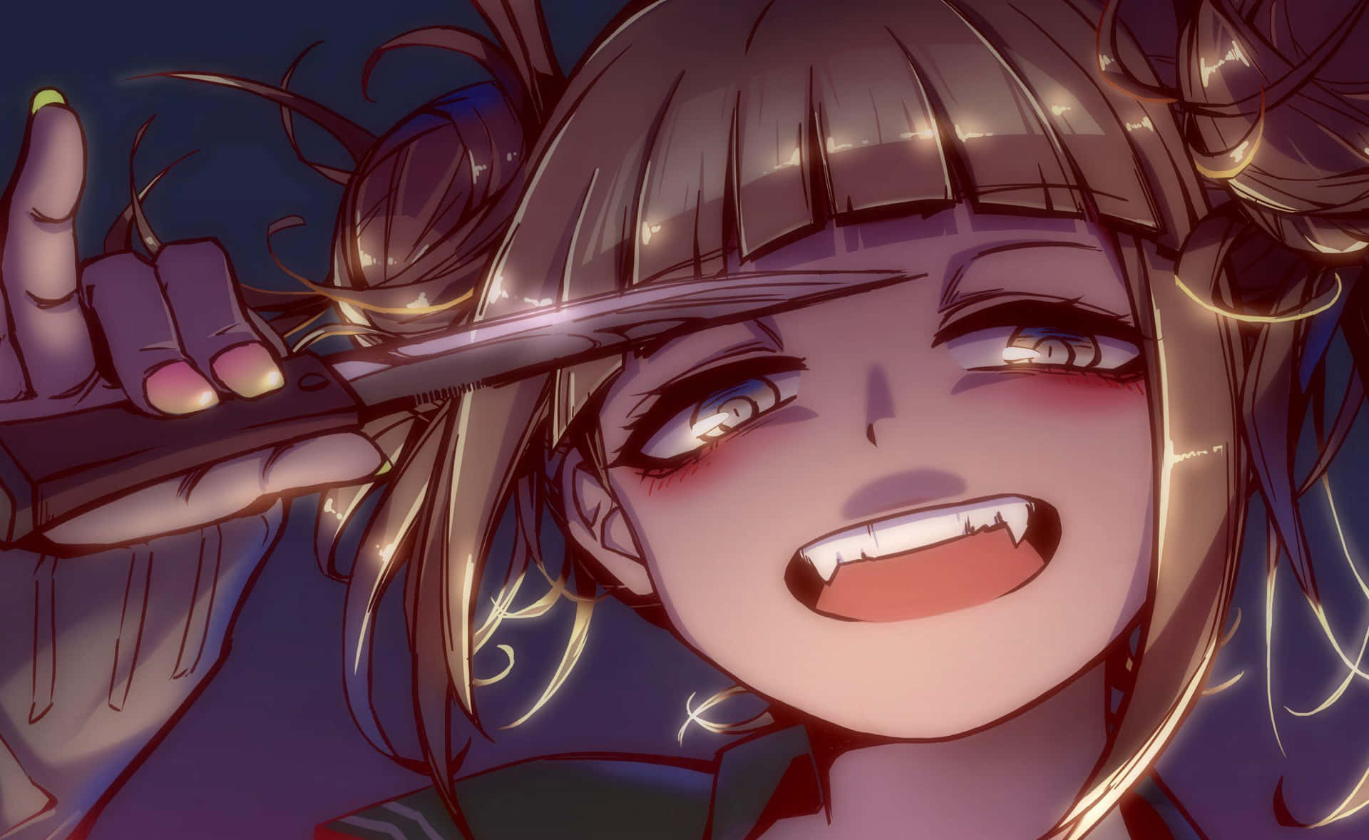 Himiko Toga Is A Villain Of The Popular My Hero Academia Anime Series Background