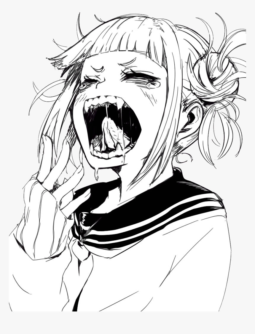 Himiko Toga Manga Pfp Background