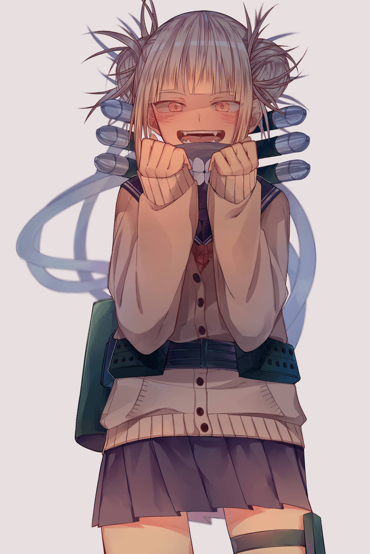 Himiko Toga With Weapons Background