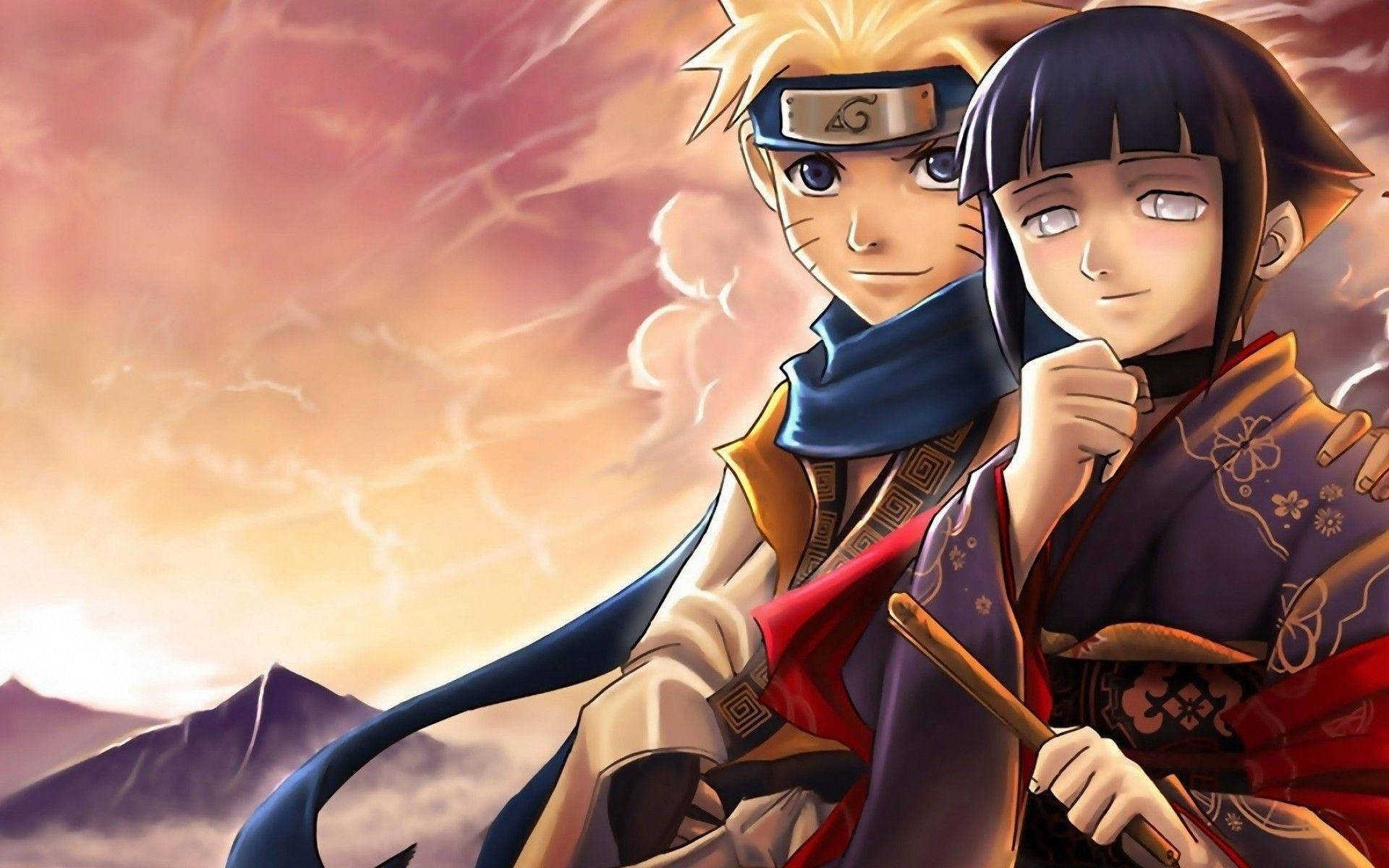 Hinata Hyuga And Naruto Uzumaki Hd Background