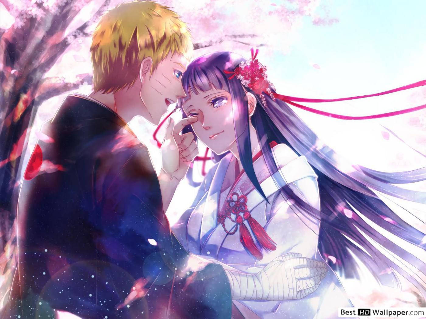 Hinata Hyuga And Naruto Uzumaki Wedding Background