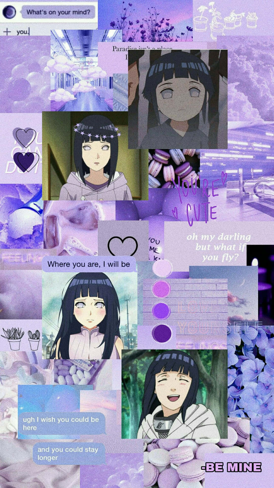 Hinata Uzumaki, A Strong-willed Ninja From Konoha Ready To Take On All That Comes Her Way Background