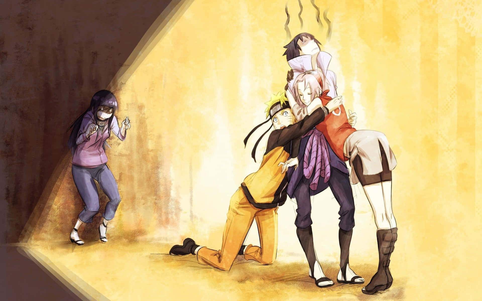 Hinata Uzumaki Always Fighting For Justice! Background