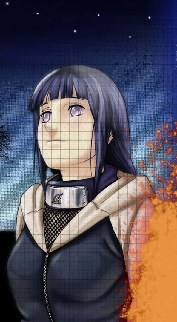 Hinata Uzumaki Showcases Her Strength In 'naruto Shippuden'. Background