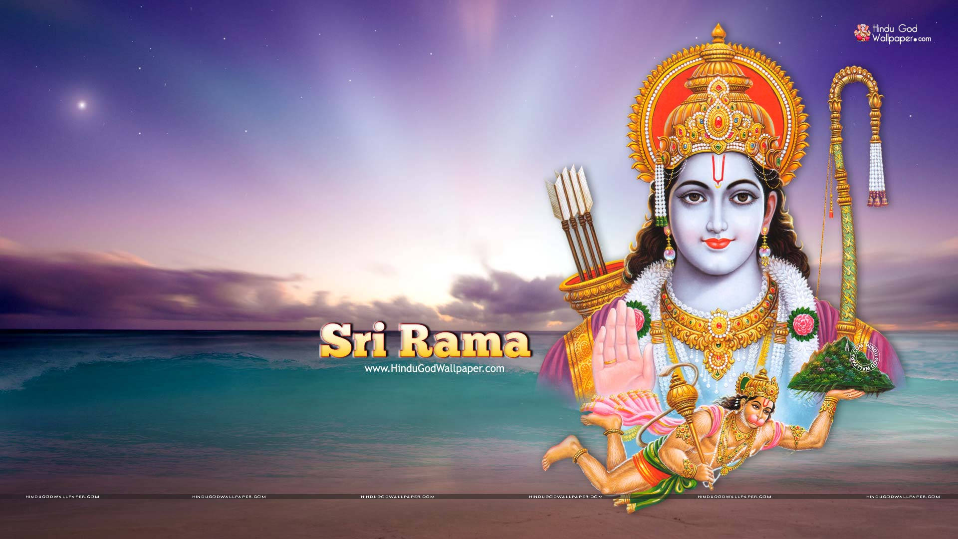 Hindu God Ram Ji Beach