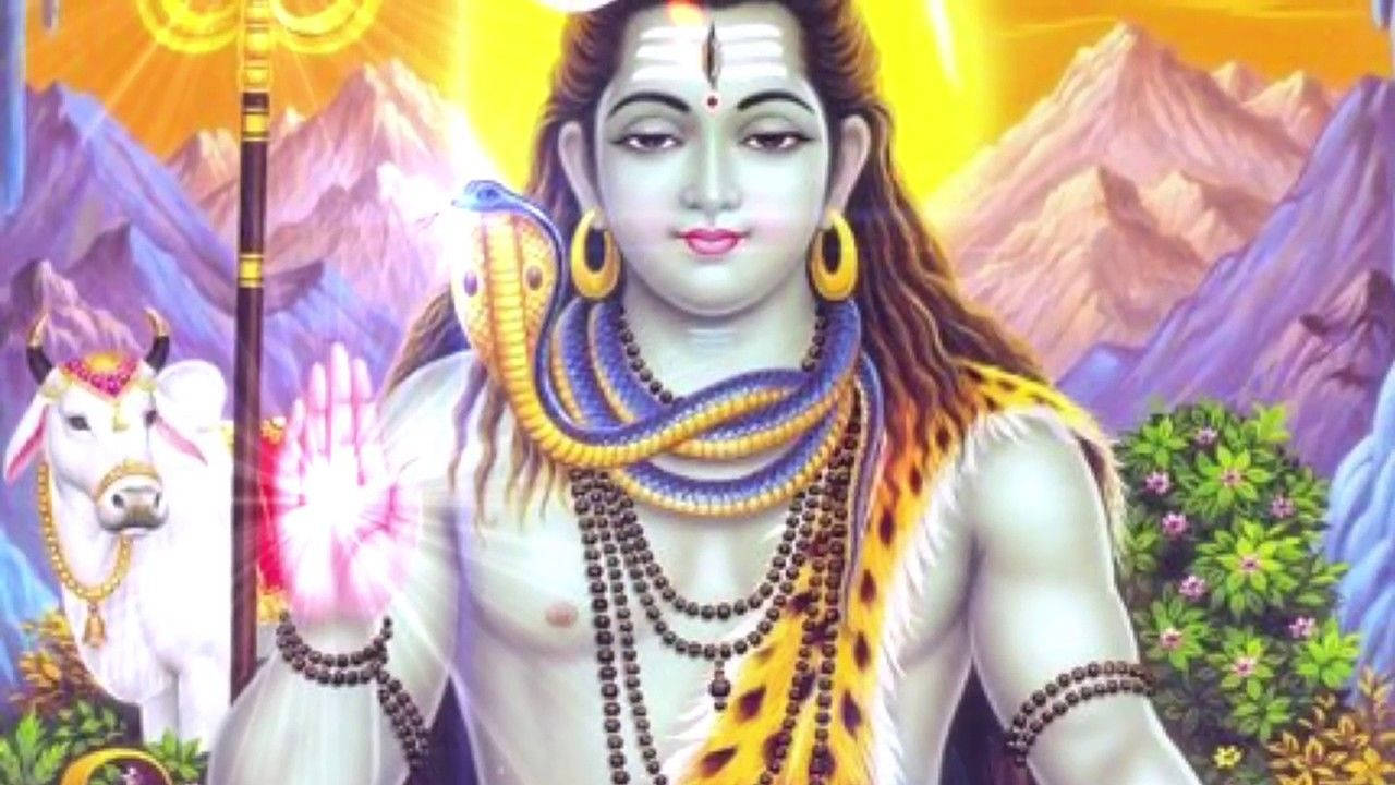 Hindu God Shiva Background