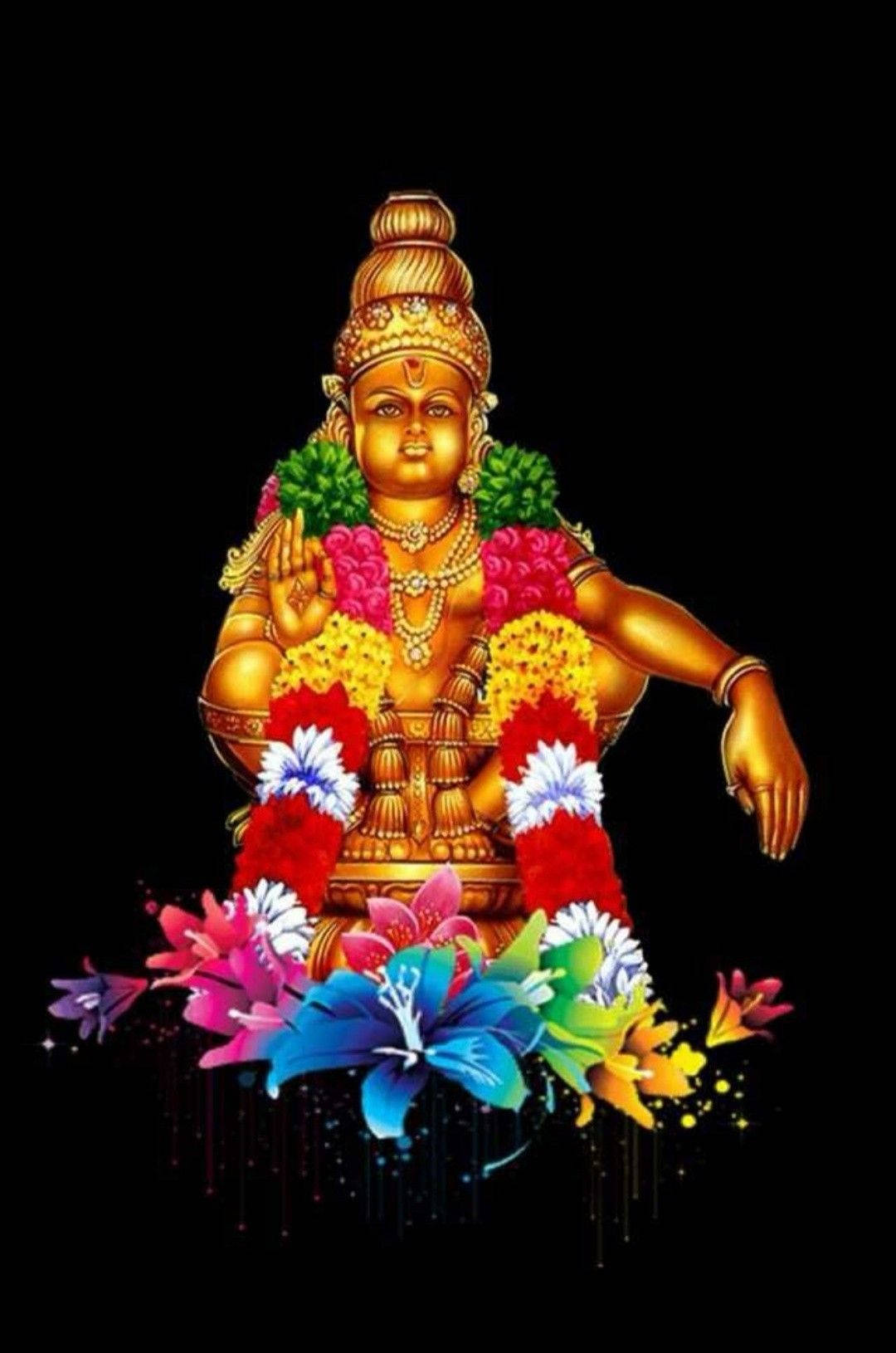 Hindu Lord Ayyappan Background