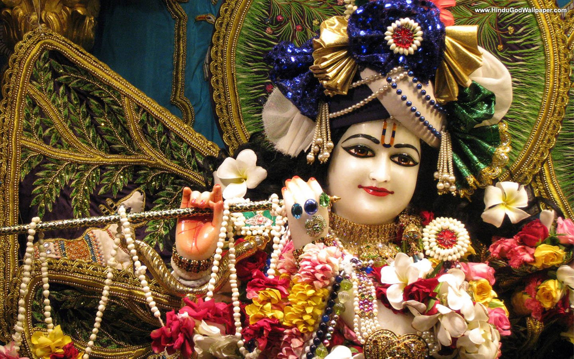 Hindu Lord Krishna 4k Porcelain