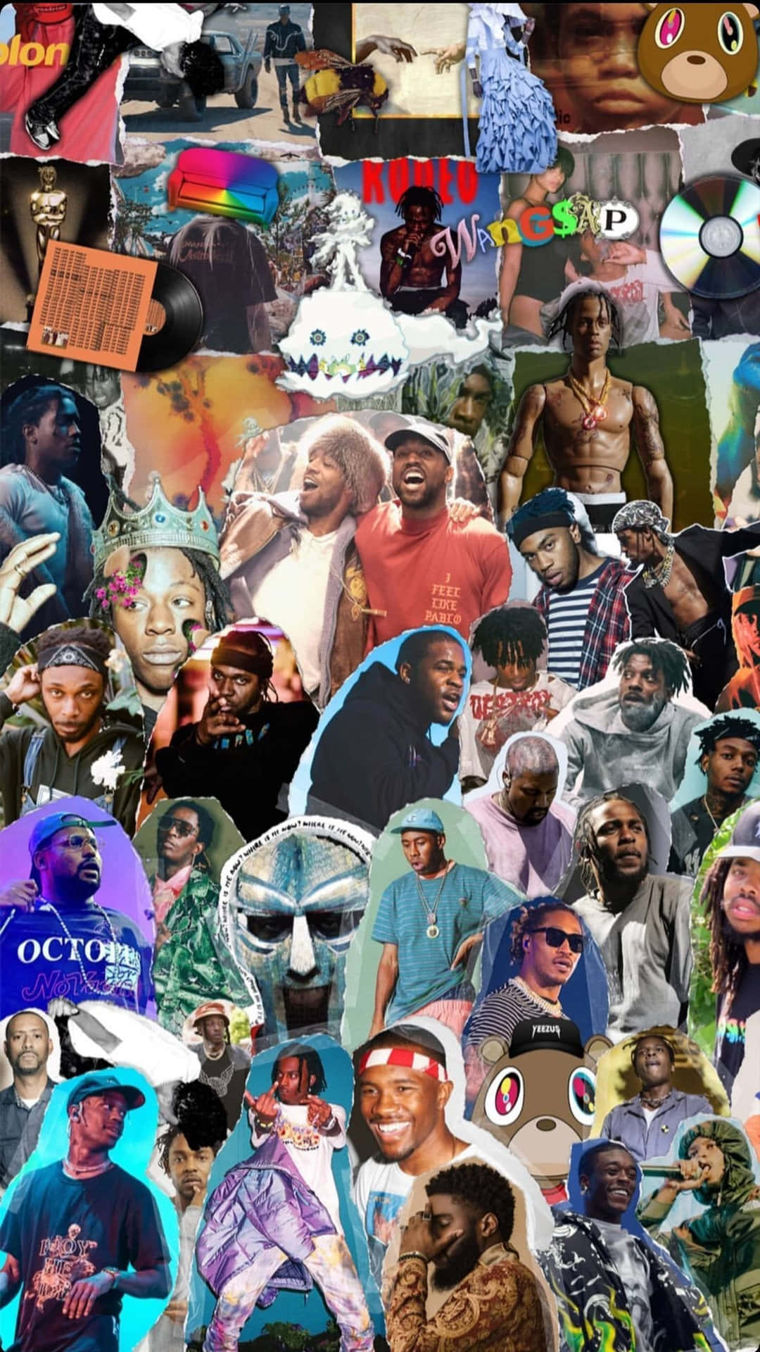 Hip Hop Culture Collage
