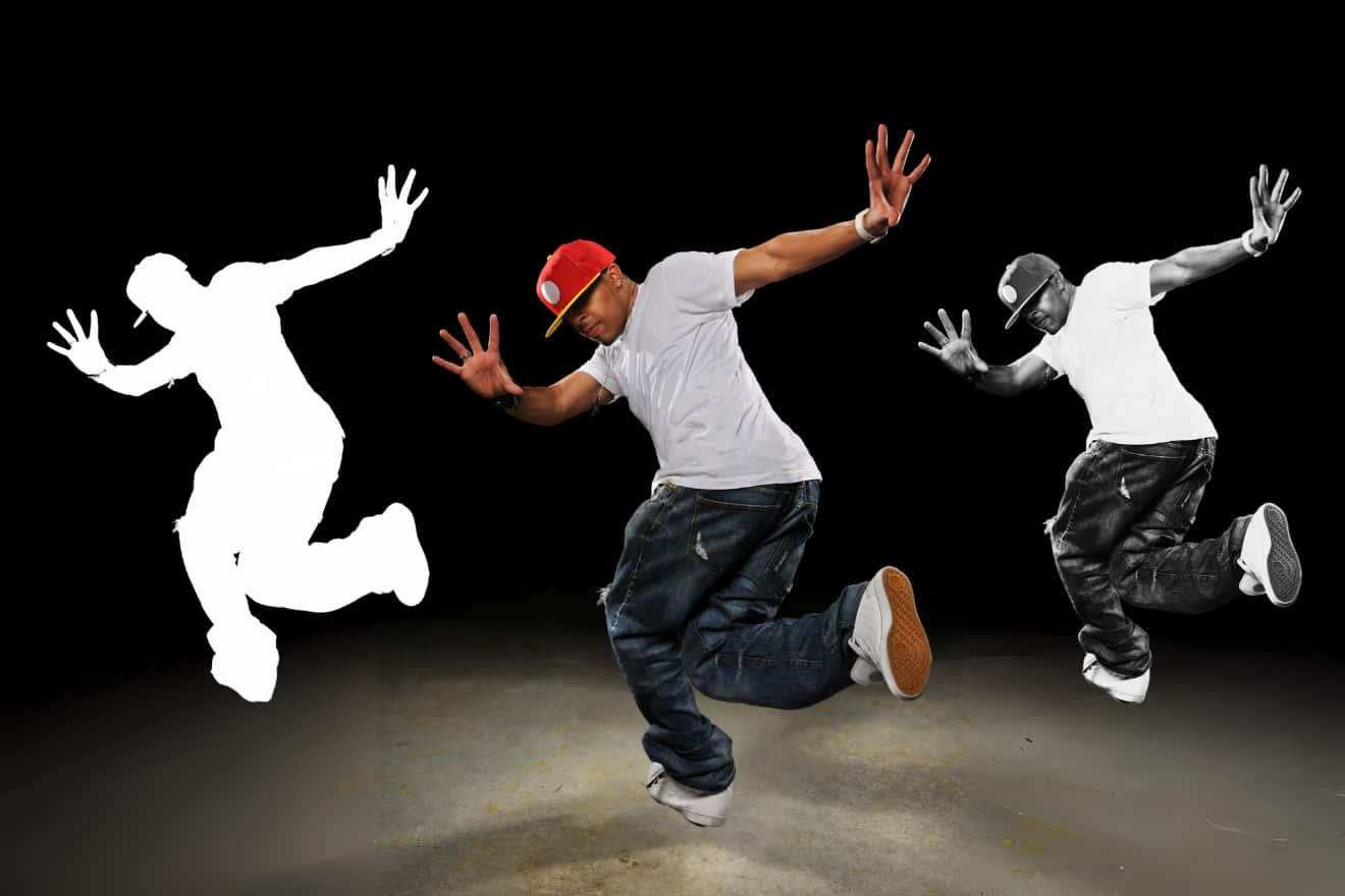 Hip Hop_ Dance_ Motion_ Sequence Background