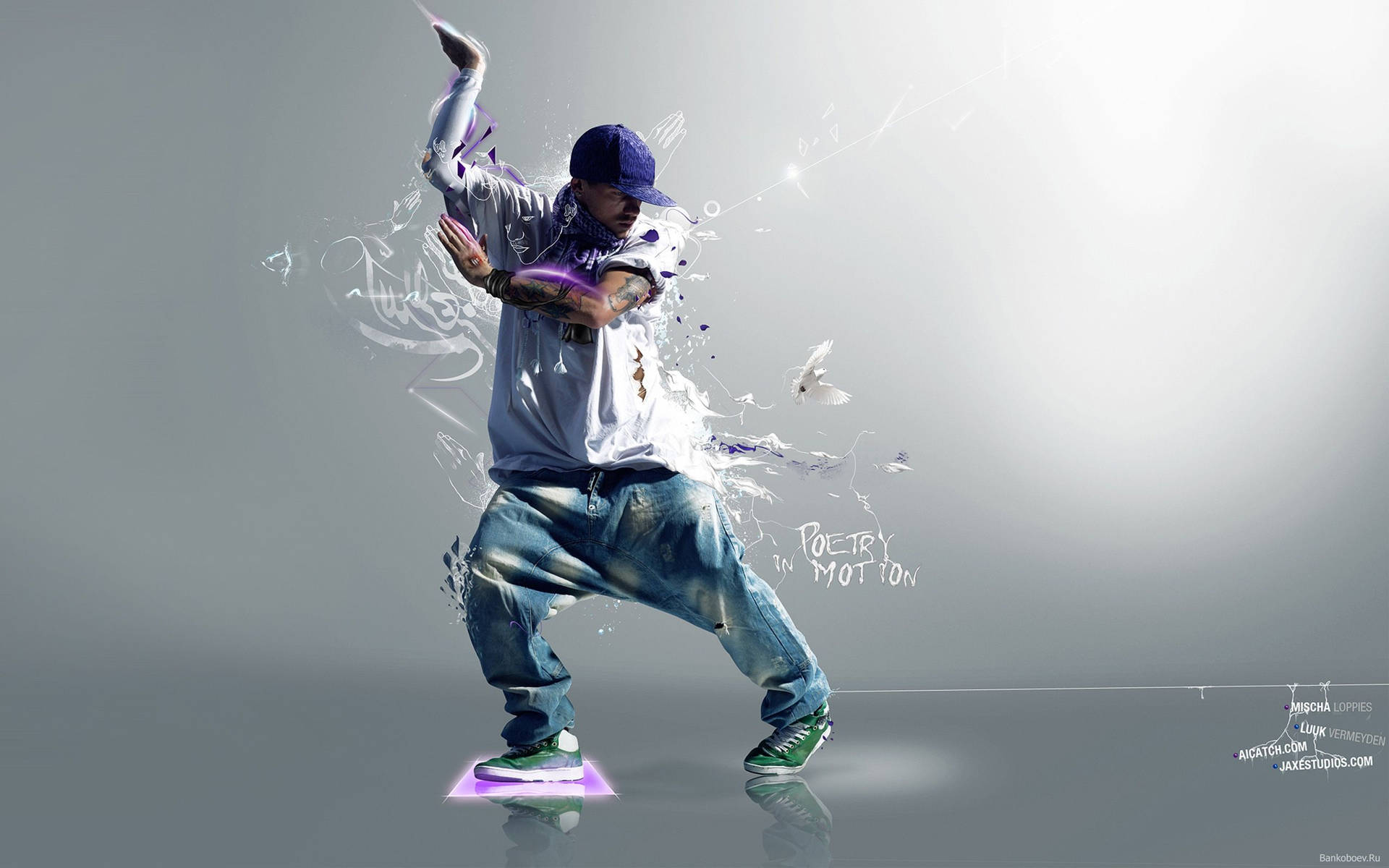 Hip Hop Dancer Background