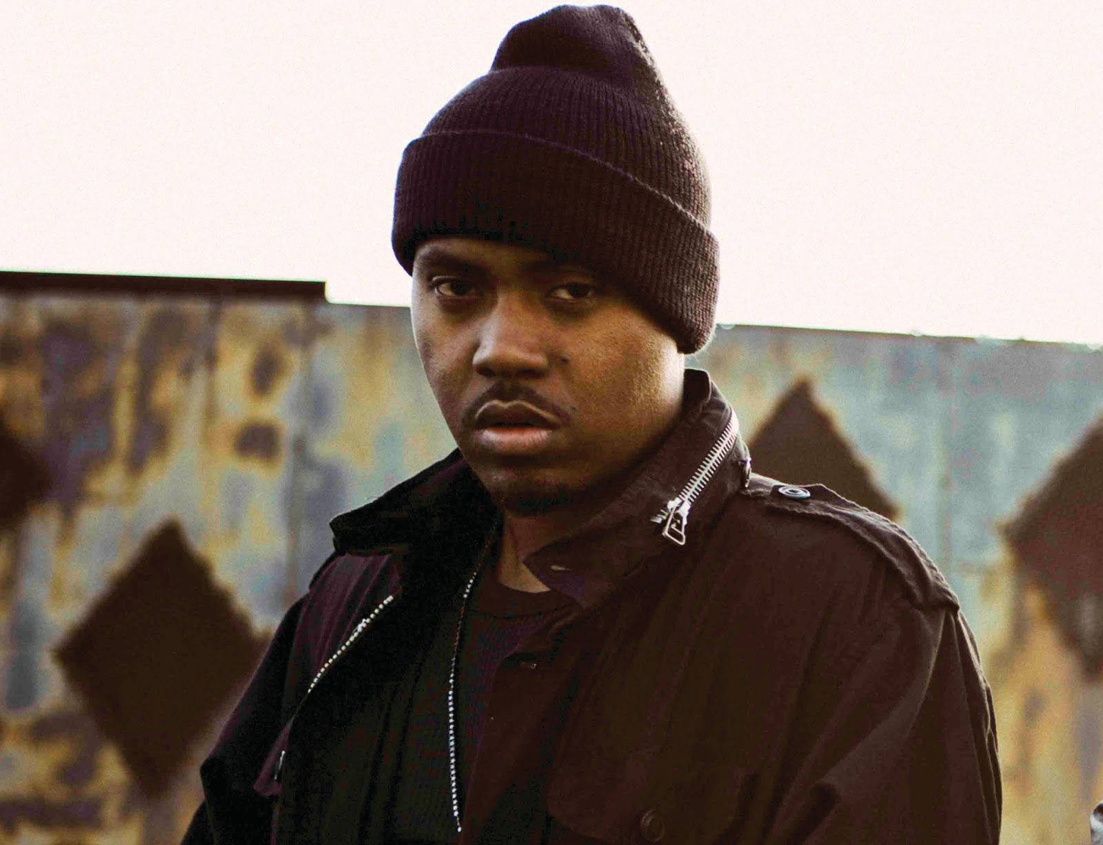 Hip-hop Icon Nas Background