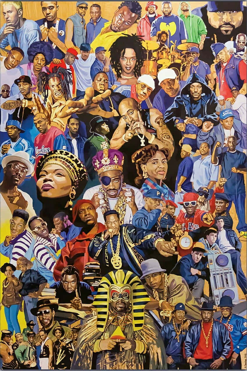 Hip Hop Legends Background