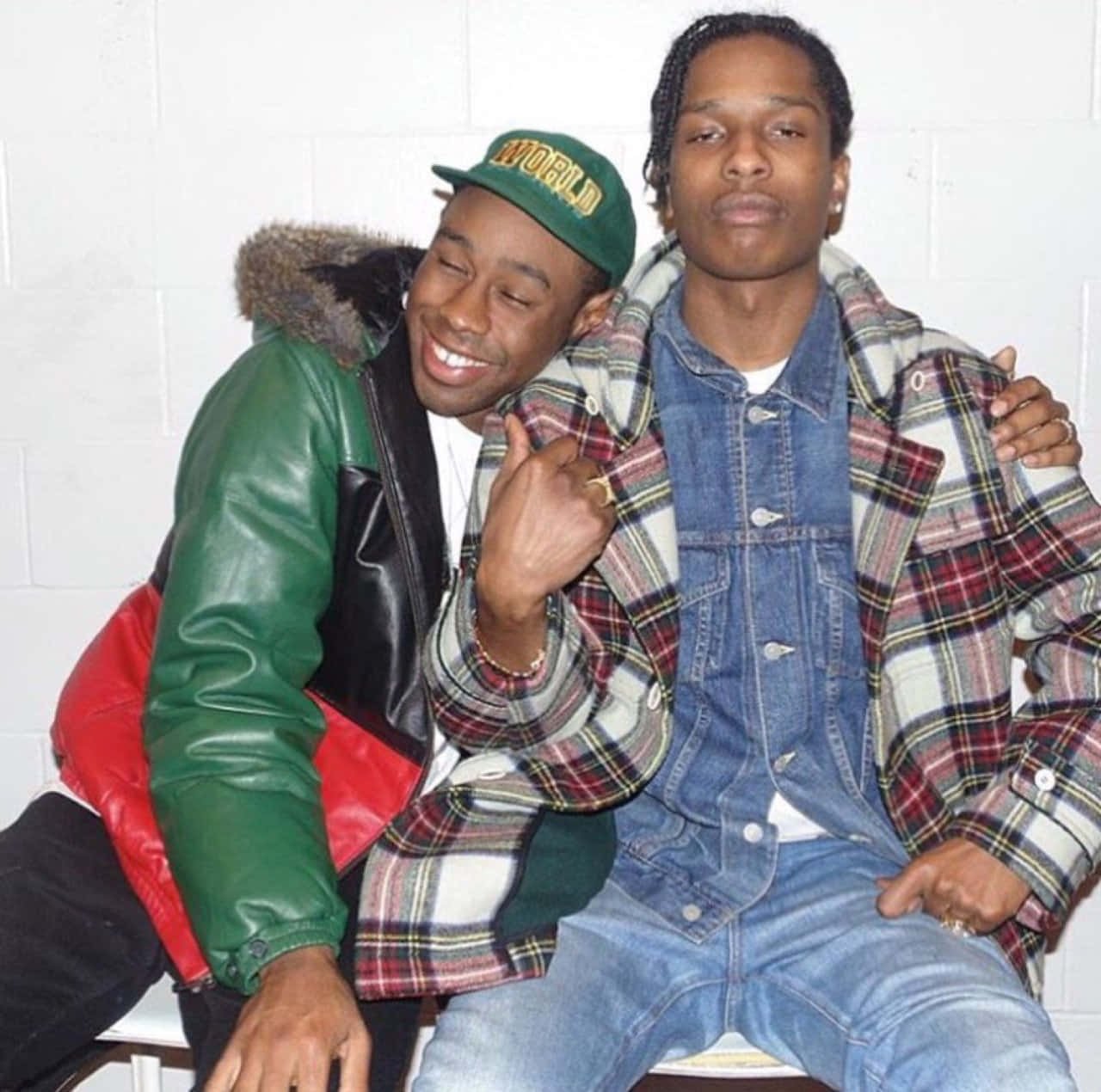 Hip Hop Music Collaborators Asap Rocky And Tyler Background