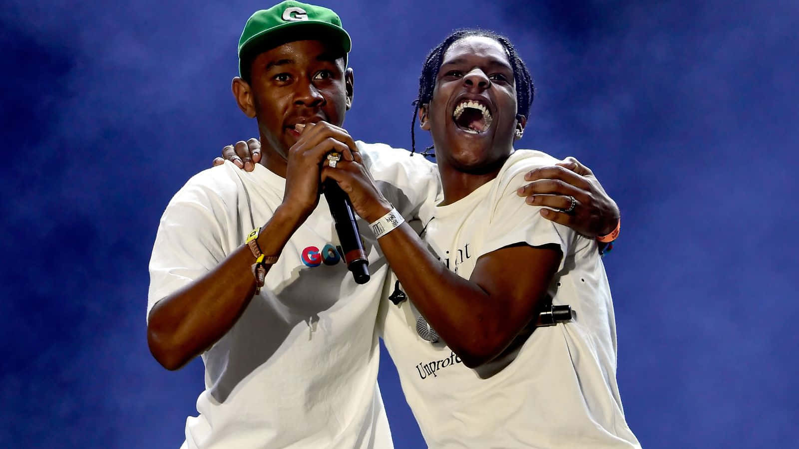 Hip Hop Pioneers, Asap Rocky And Tyler, The Creator. Background