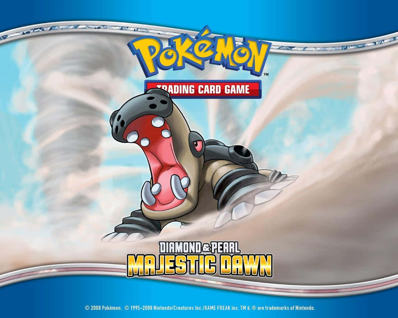 Hippowdon Making Sand Tornadoes Background