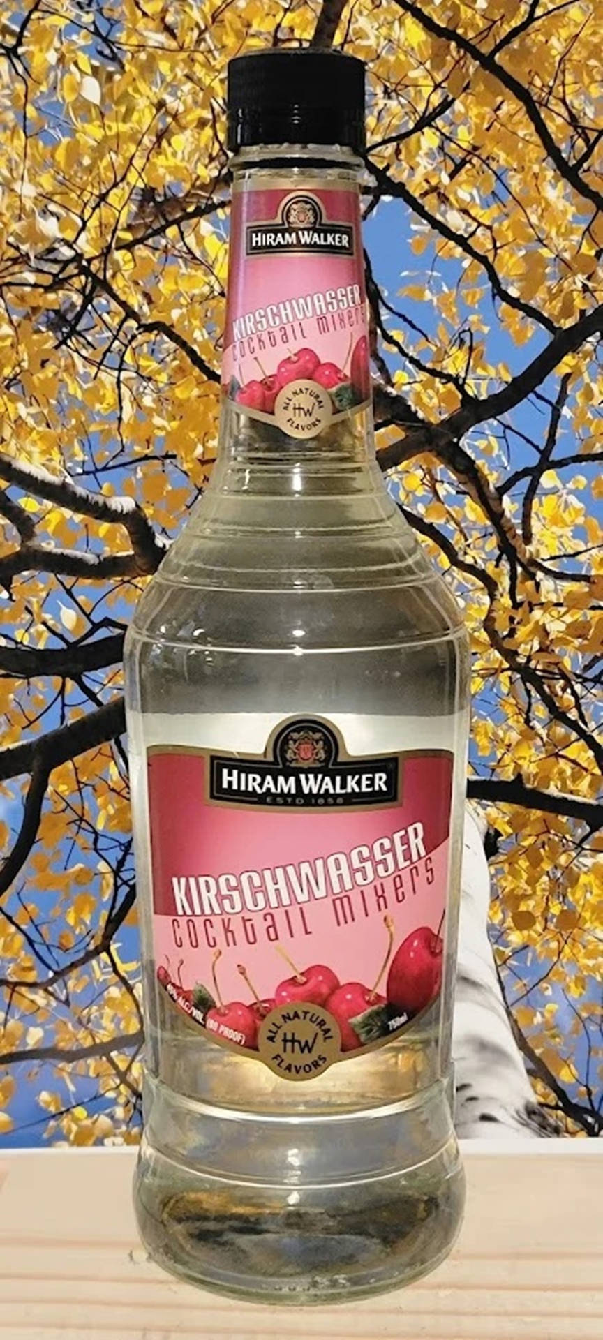 Hiram Walker Kirschwasser Cocktail Mixers Photography