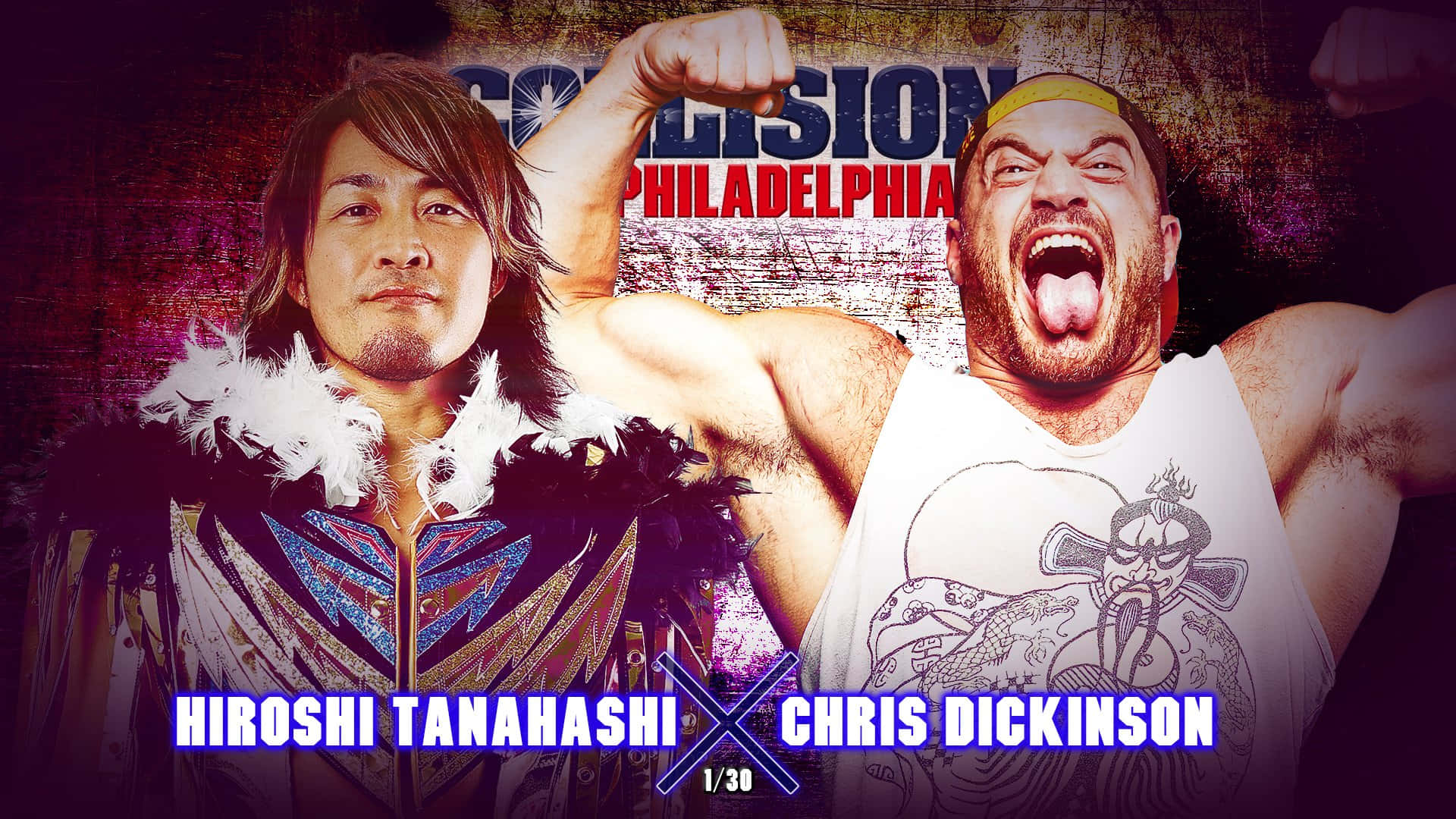 Hiroshi Tanahashi And Chris Dickinson Poster