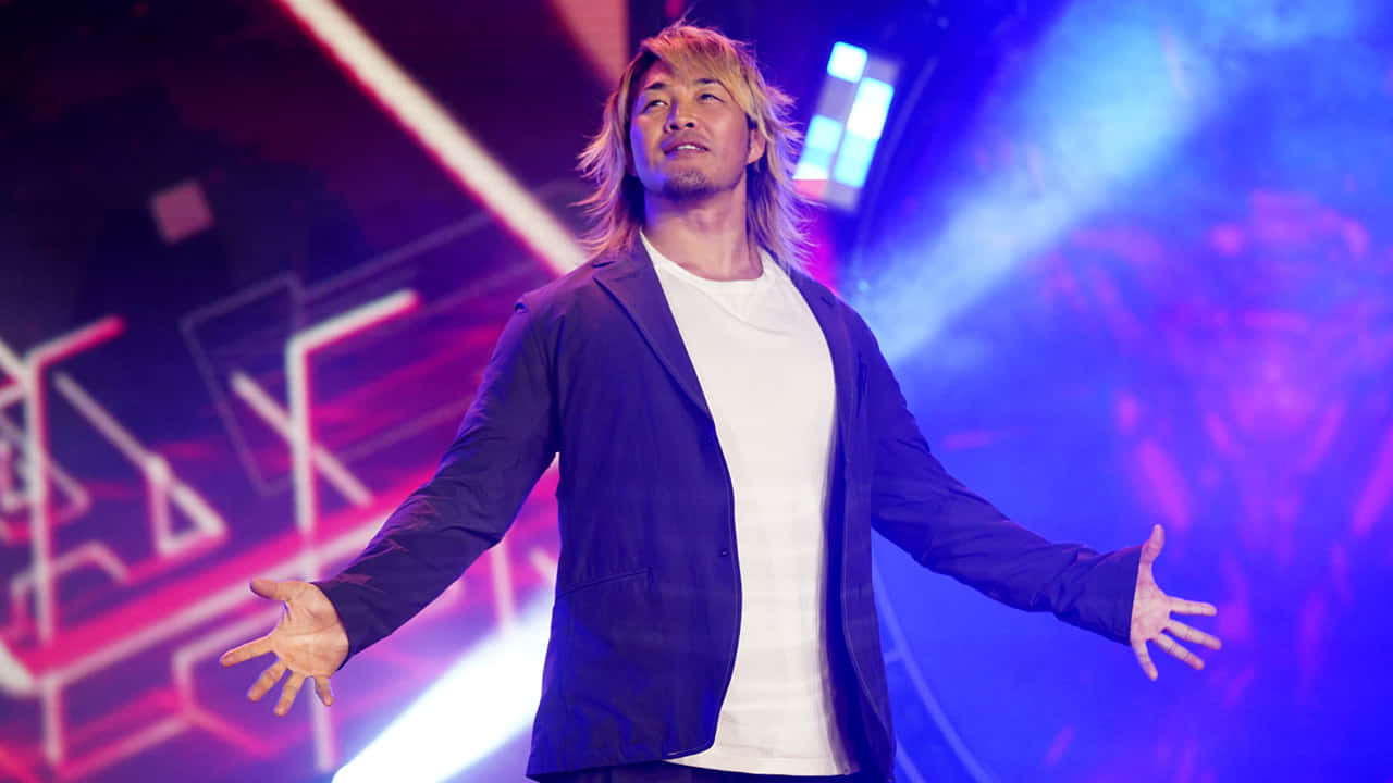 Hiroshi Tanahashi Entrance Wrestling Event Background