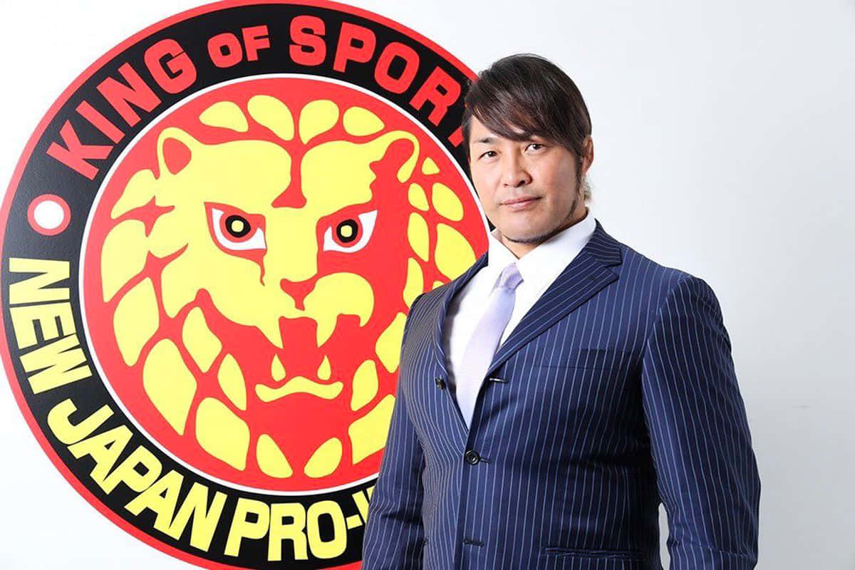 Hiroshi Tanahashi New Japan Pro Wrestling Promotional Photo Background