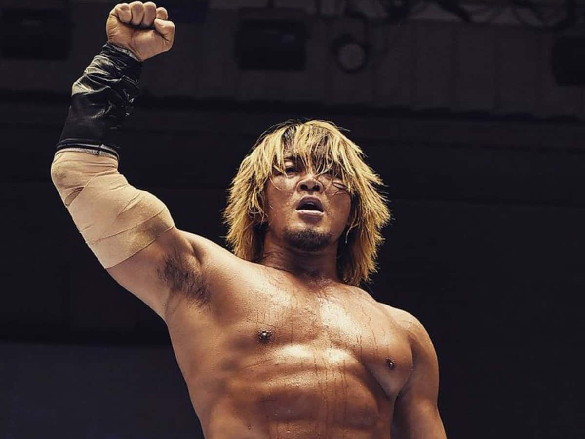 Hiroshi Tanahashi Victory Pose