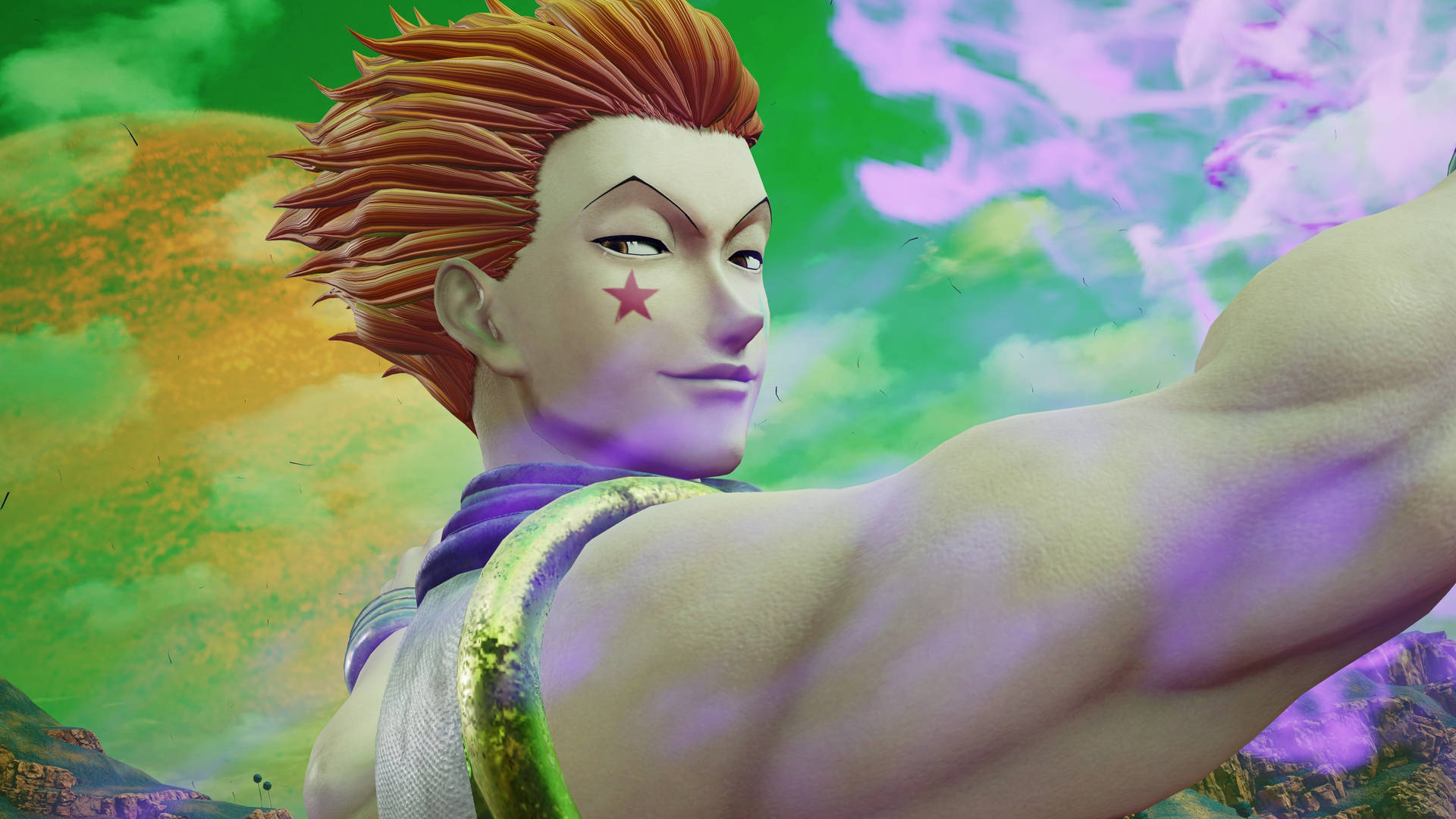 Hisoka 4k 3d Portrait Art Background