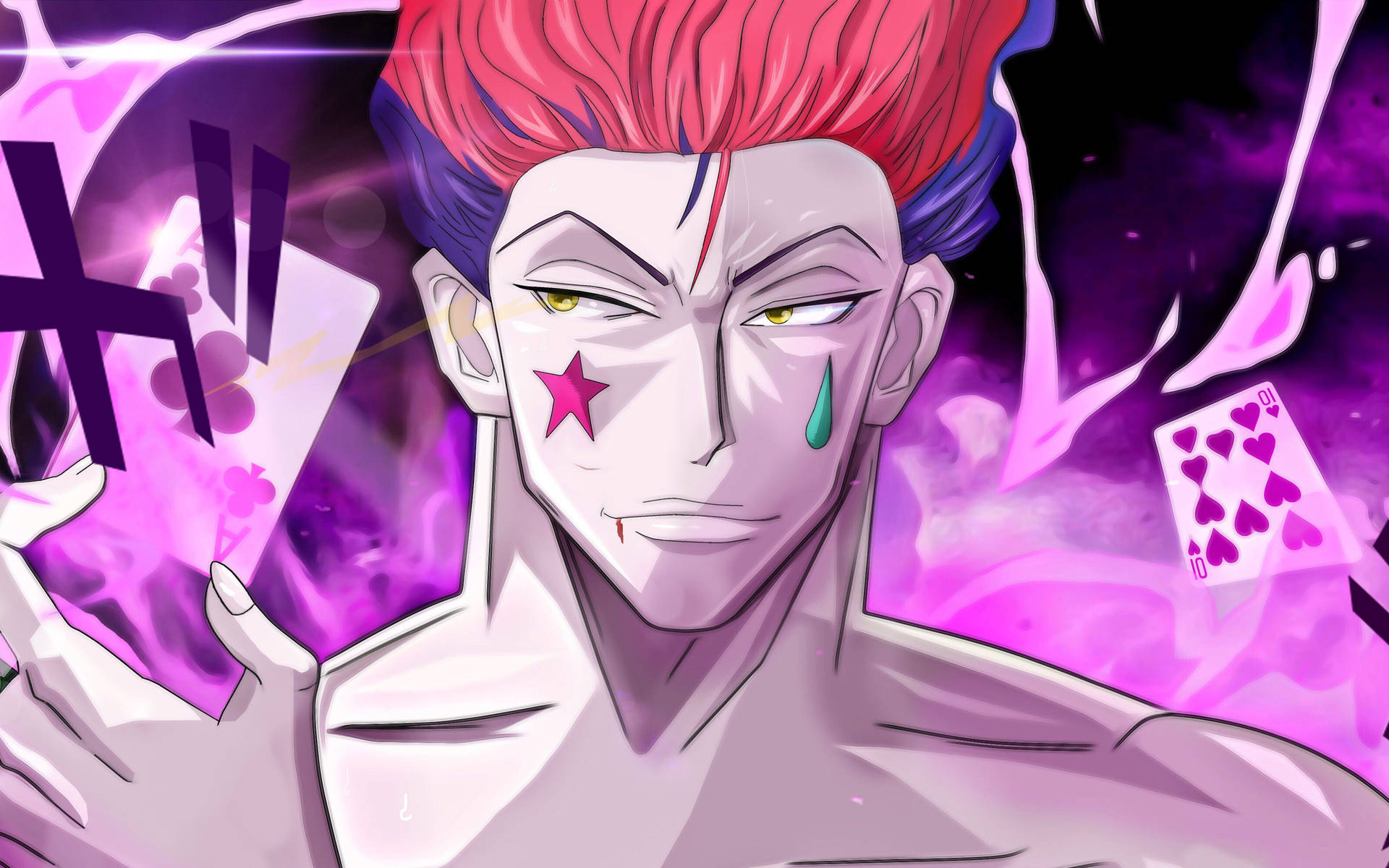 Hisoka 4k Face Paint