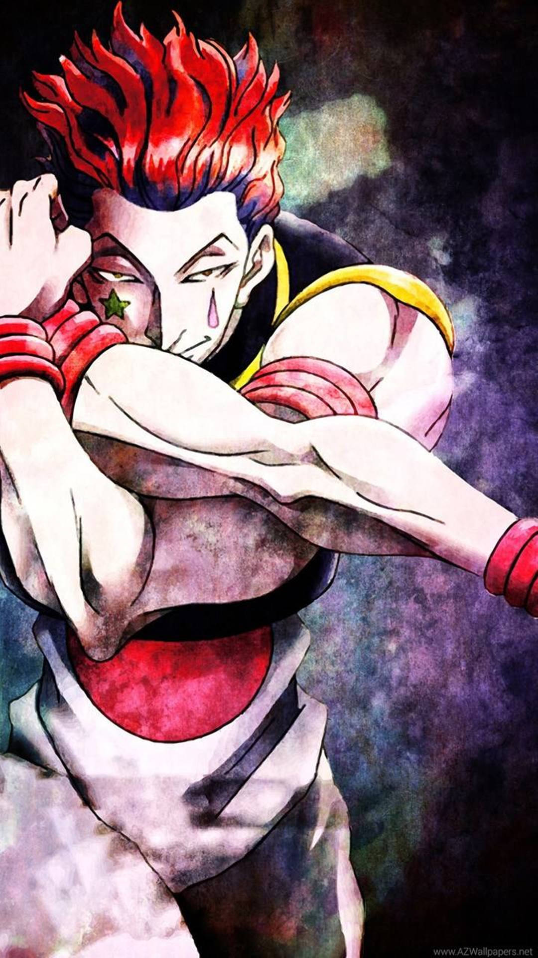 Hisoka 4k Immense Strength Background