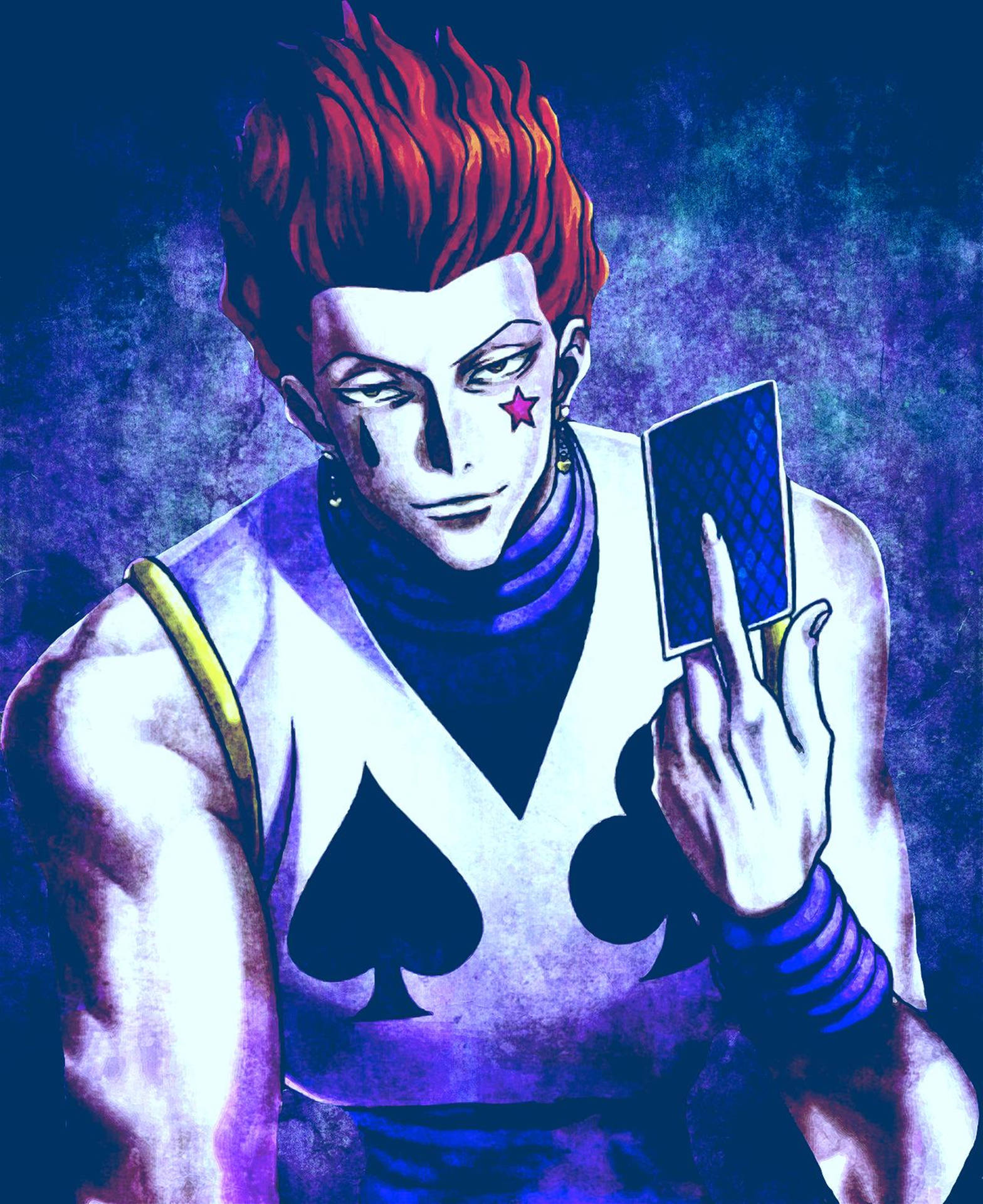 Hisoka 4k Mysterious Card Background