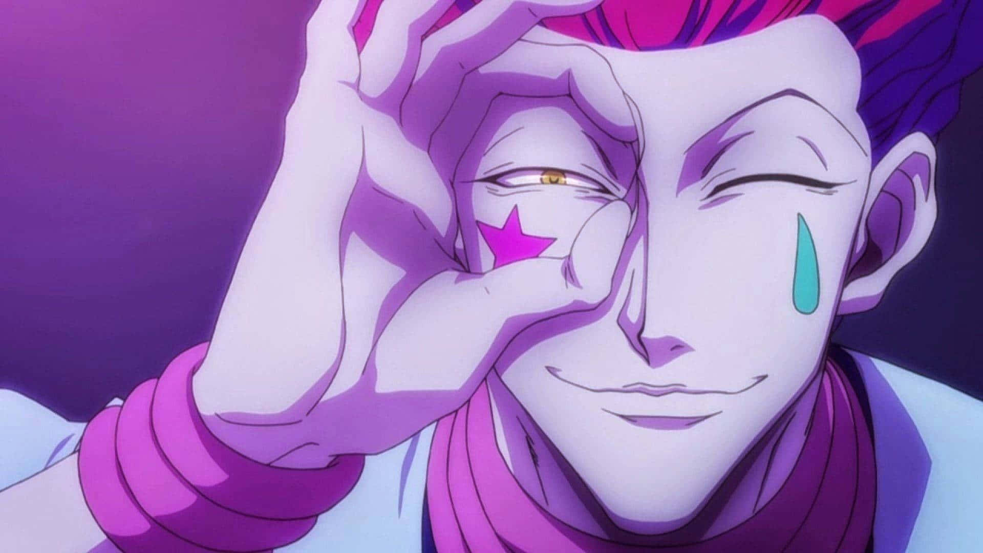 Hisoka Eye Hunter X Hunter Pfp Background