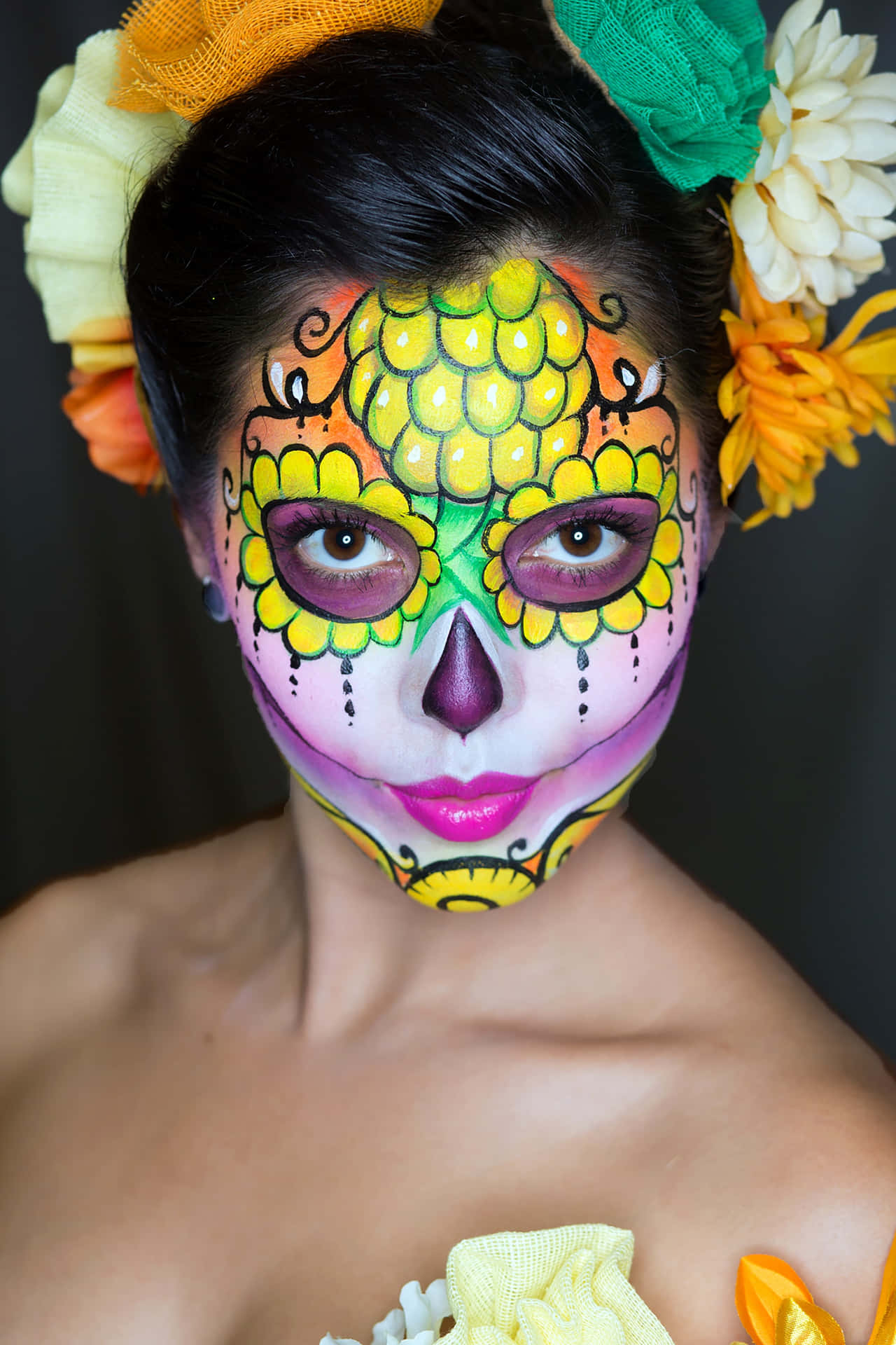 Hispanic Dead Makeup Background