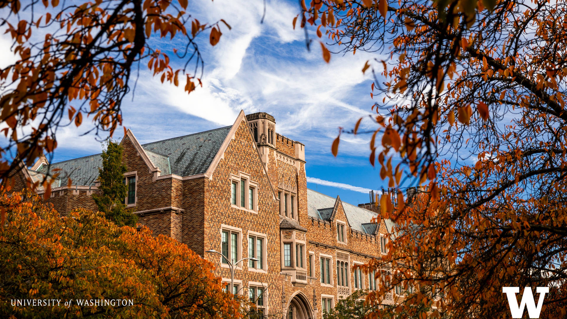 Historic Building At University Of Washington