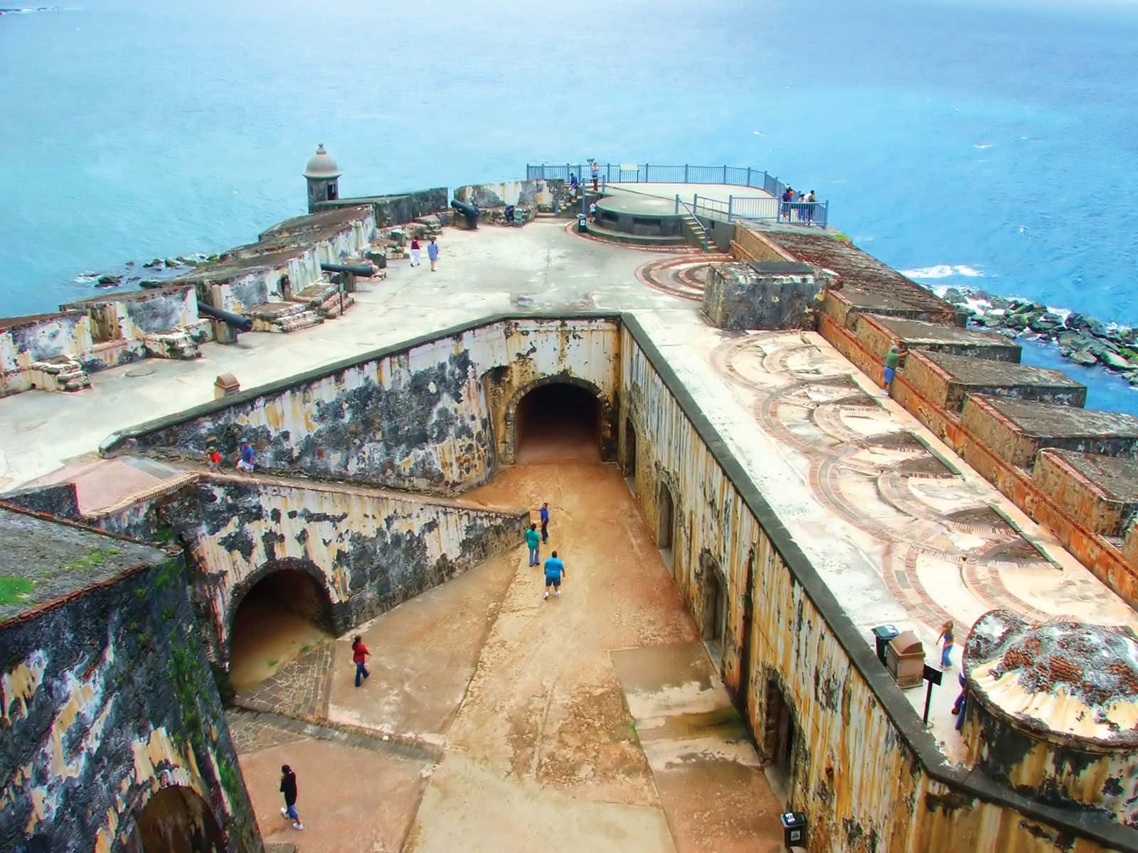 Historic Castillo San Felipe Del Morro Background