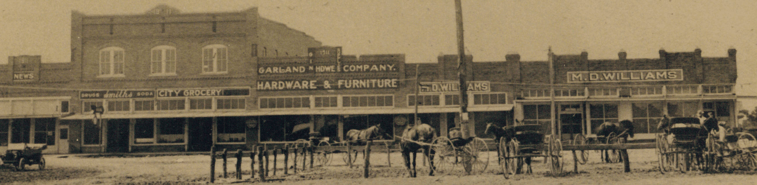 Historic Downtown Garland Background