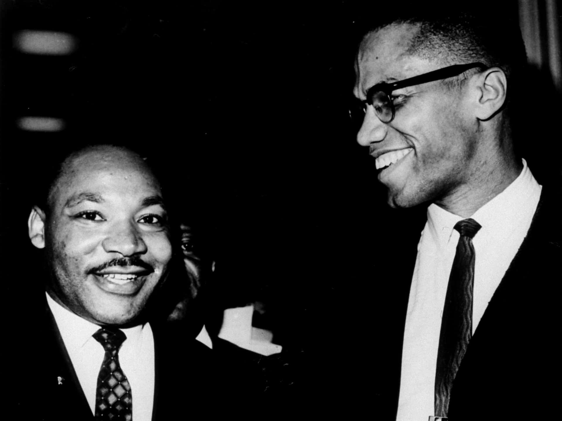 Historic Meeting M L Kand Malcolm X Background