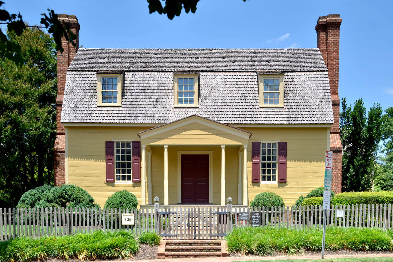 Historical Joel Lane Museum House, Raleigh, North Carolina