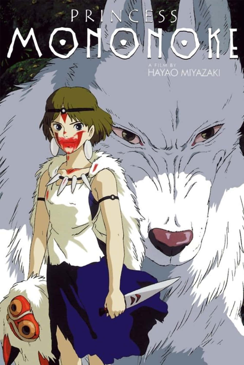 Historically Influential Film Princess Mononoke From Studio Ghibli.