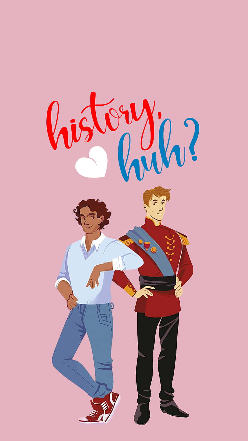 History Huh Animated Characters Background