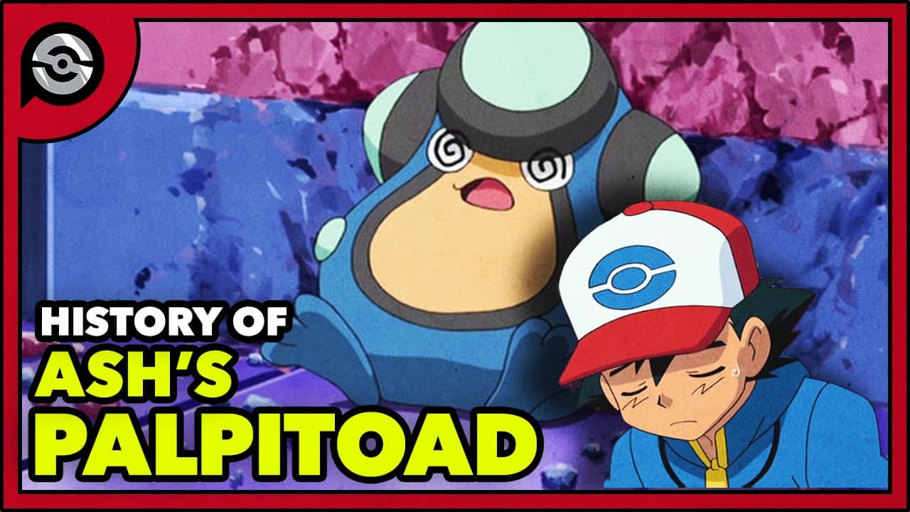 History Of Ash's Palpitoad Background