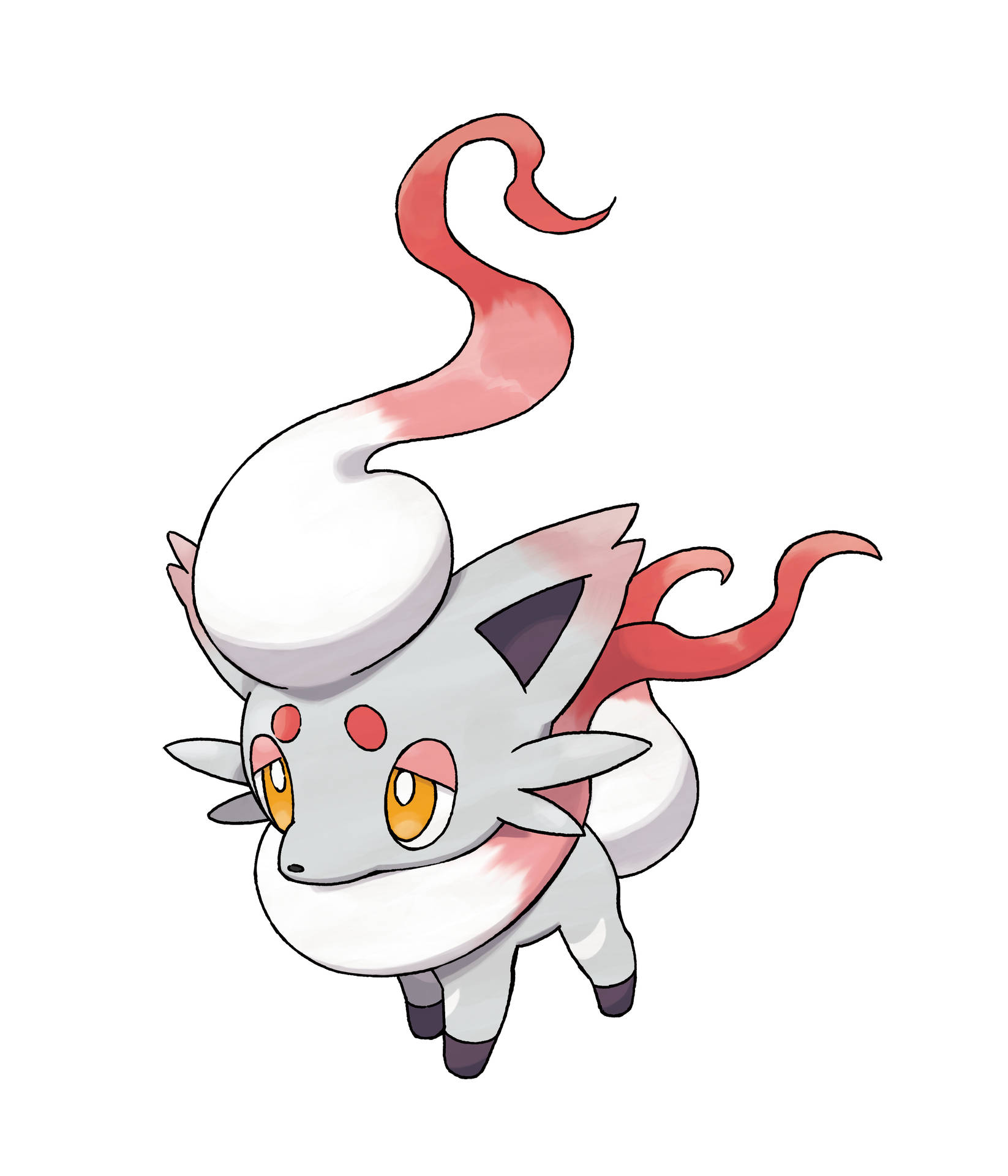 Hisuian Zorua Looking Left