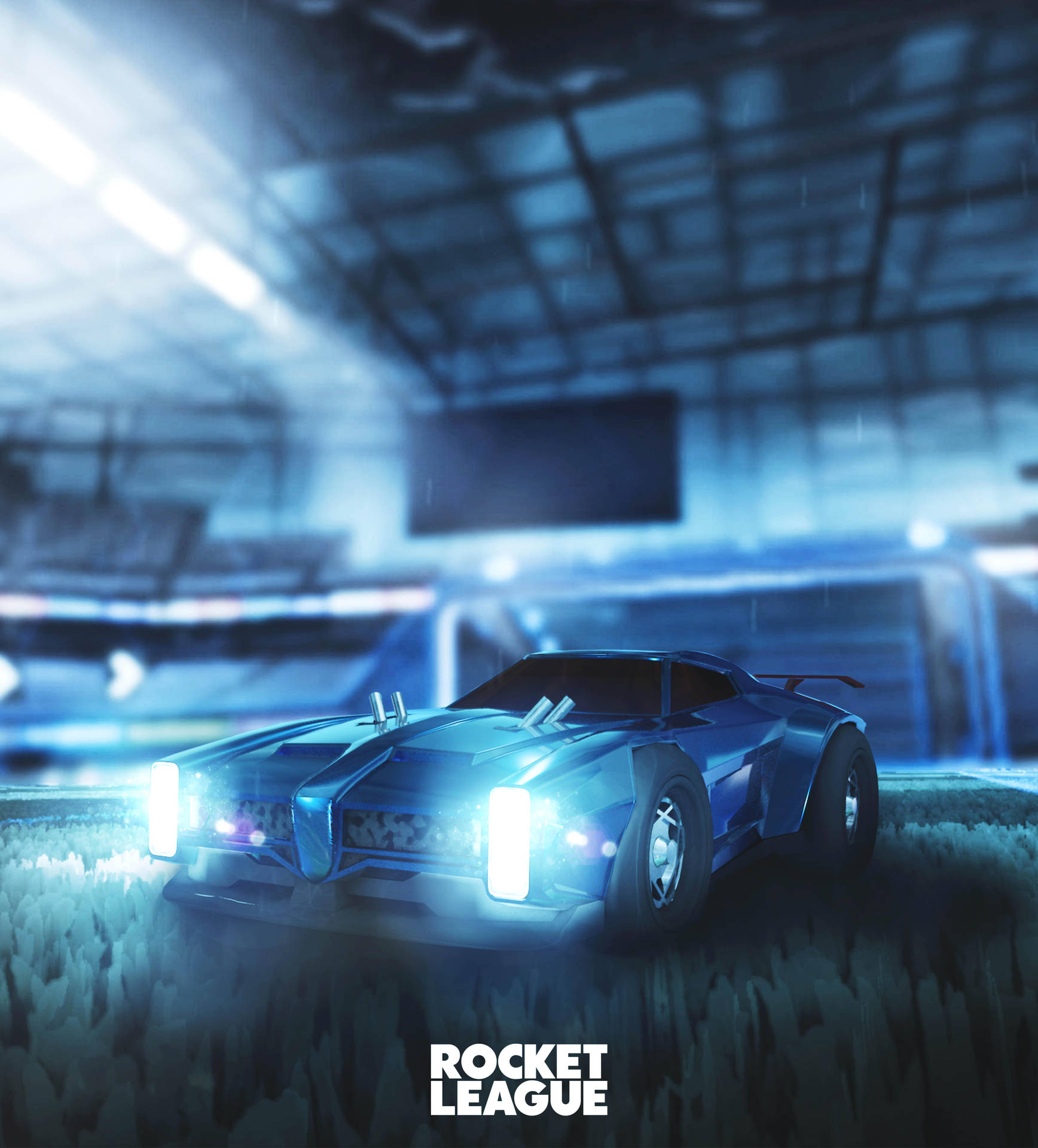 Hit The Court In Rocket League: The Ultimate Emotive Sports-action Hybrid Background