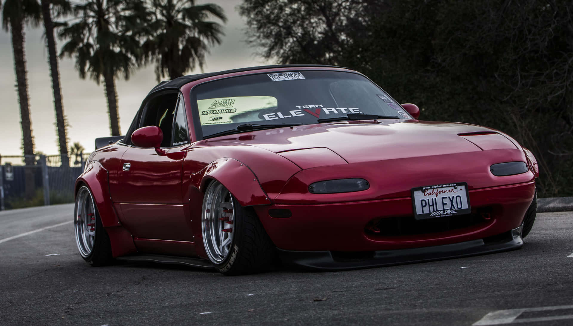 Hit The Open Road With The Mazda Mx-5 Miata Background