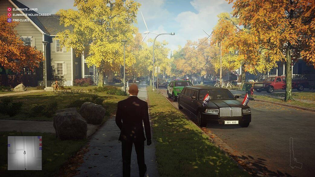 Hitman 2 Agent 47 In The Street